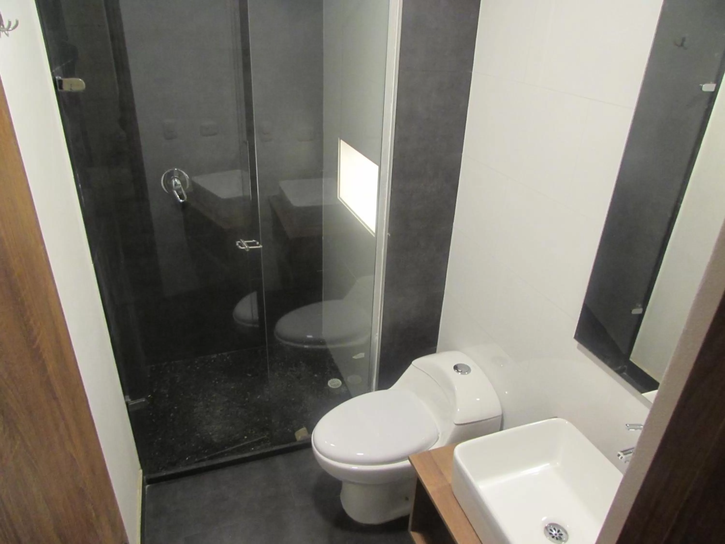 Shower in Hotel Bogota DC