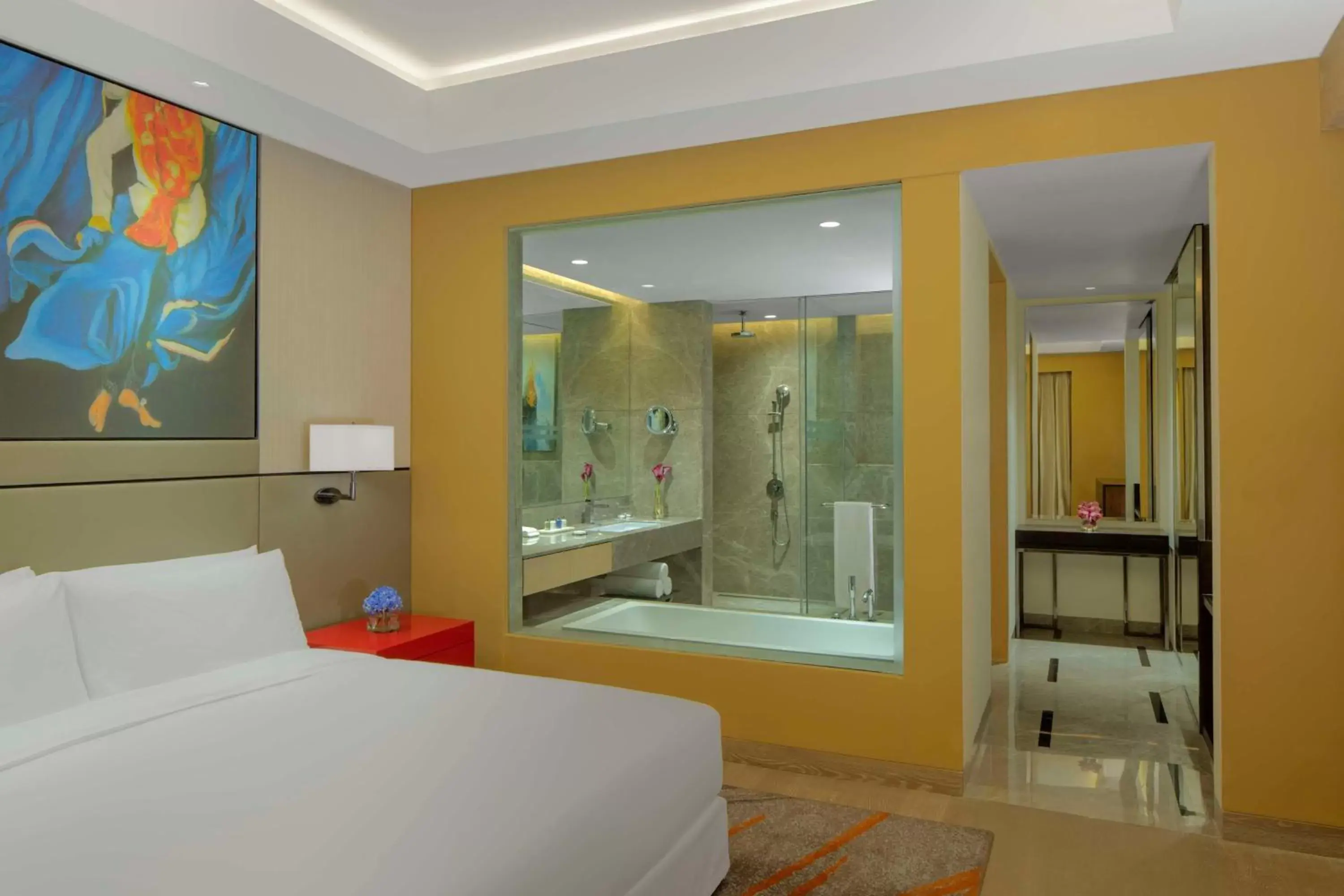 Bedroom in Radisson Blu Faridabad