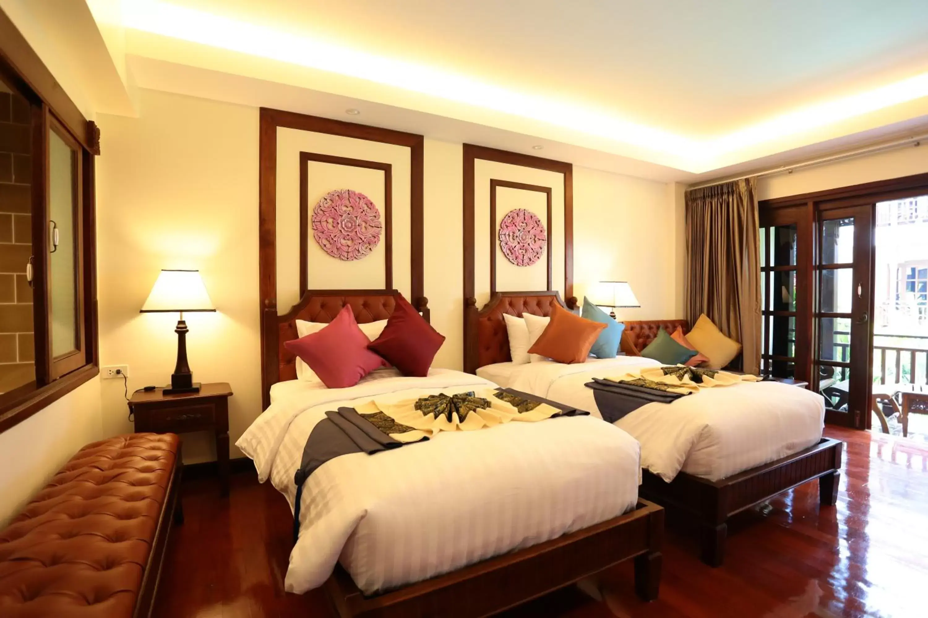 Bed, Room Photo in Viangluang Resort