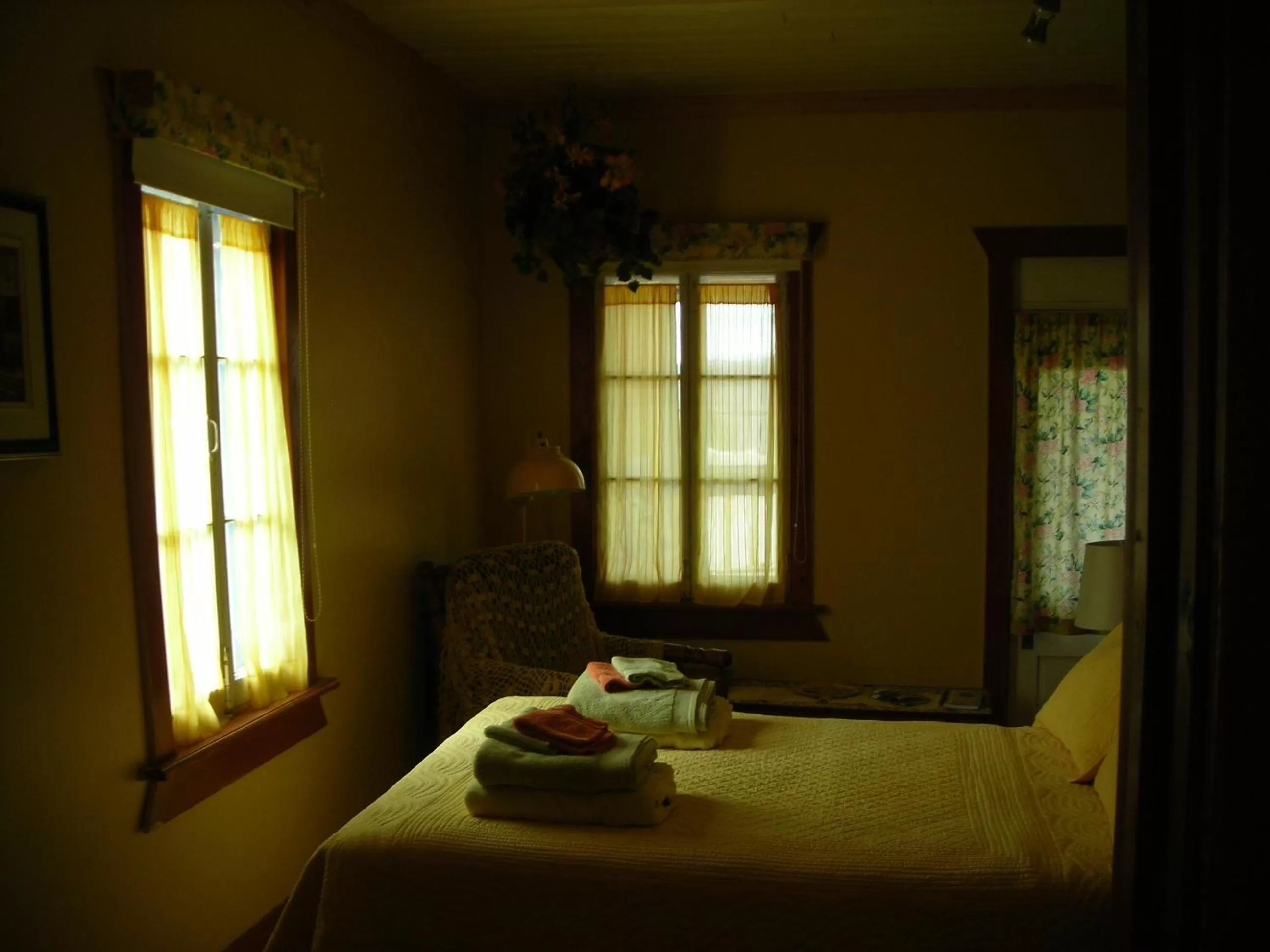Bed in Gîte des Hauteurs et Café de la place