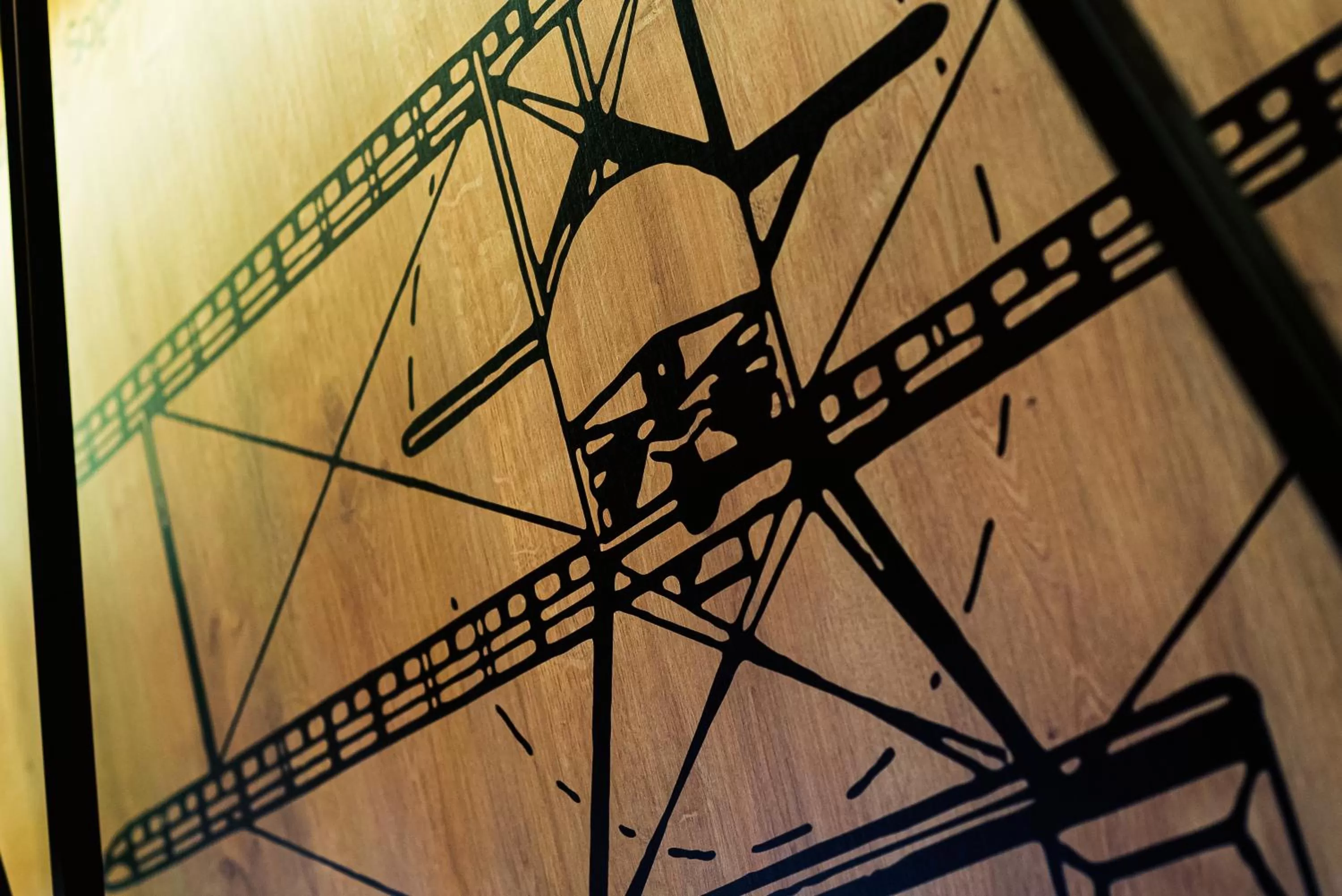 Decorative detail in Citi Hotel's Łódź