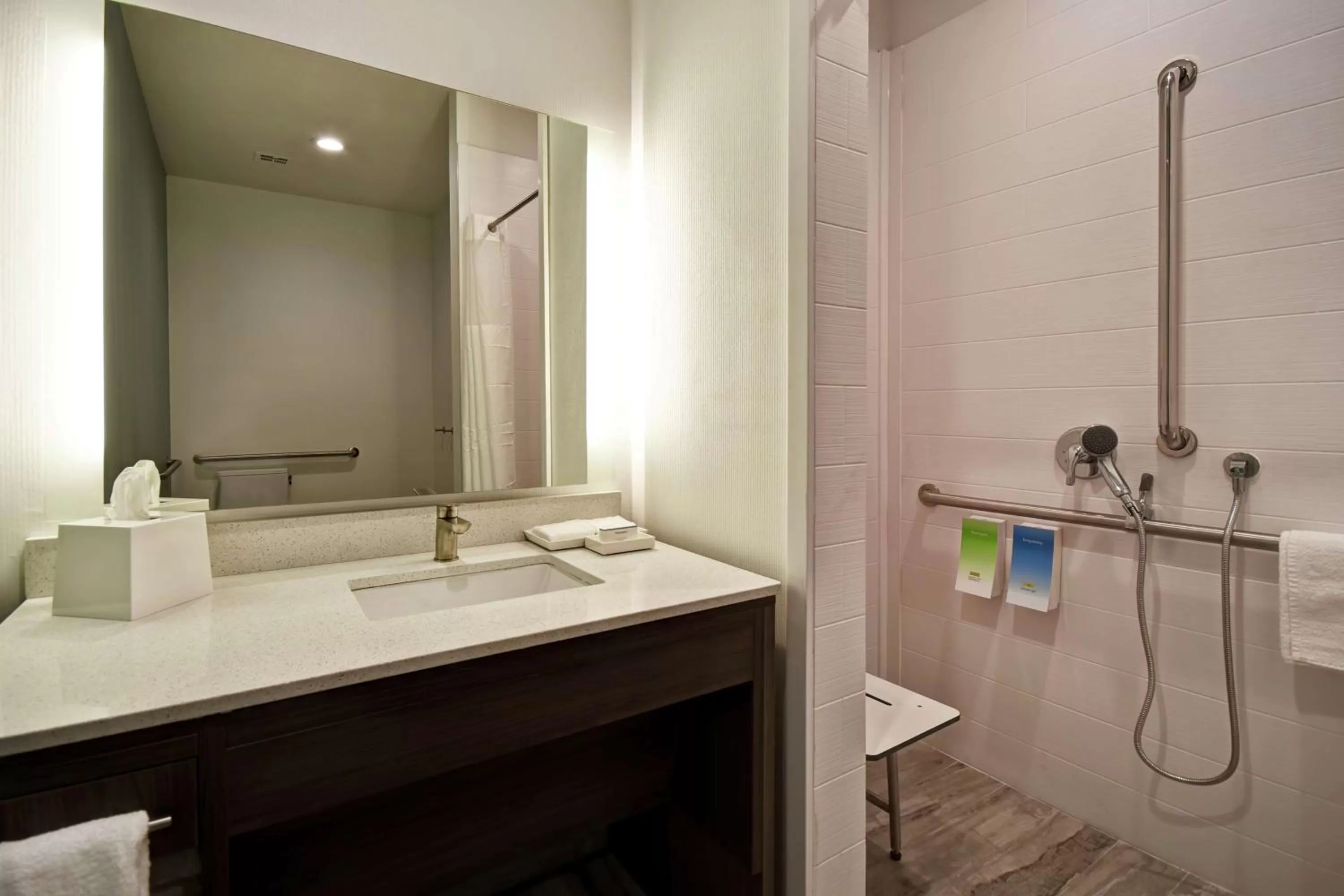 Bathroom in Home2 Suites By Hilton San Francisco Airport North
