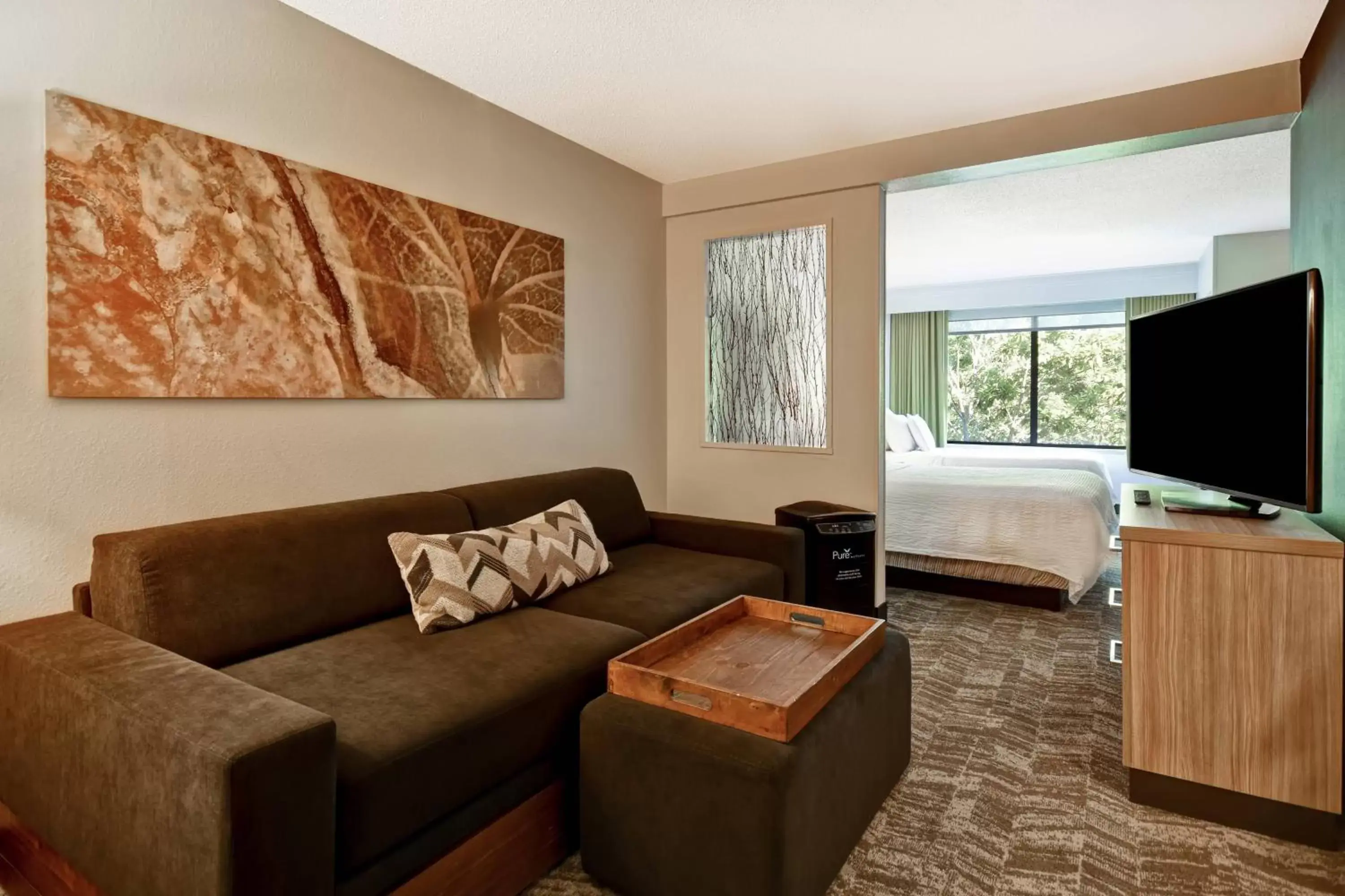 Living room, Seating Area in SpringHill Suites by Marriott Atlanta Kennesaw