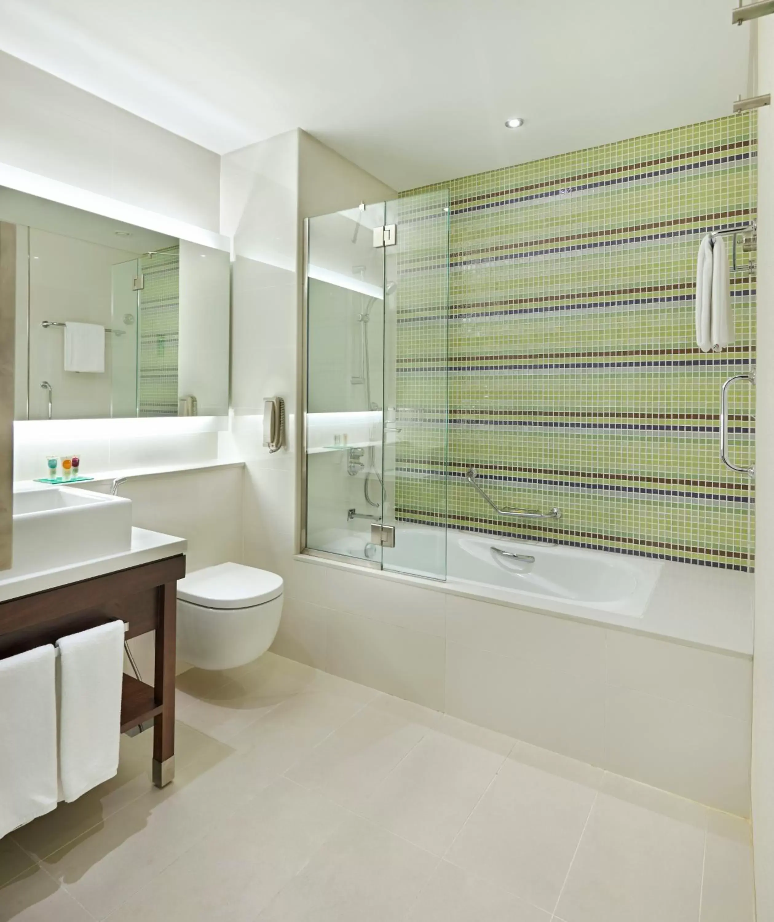 Bathroom in Hyatt Place Dubai Baniyas Square