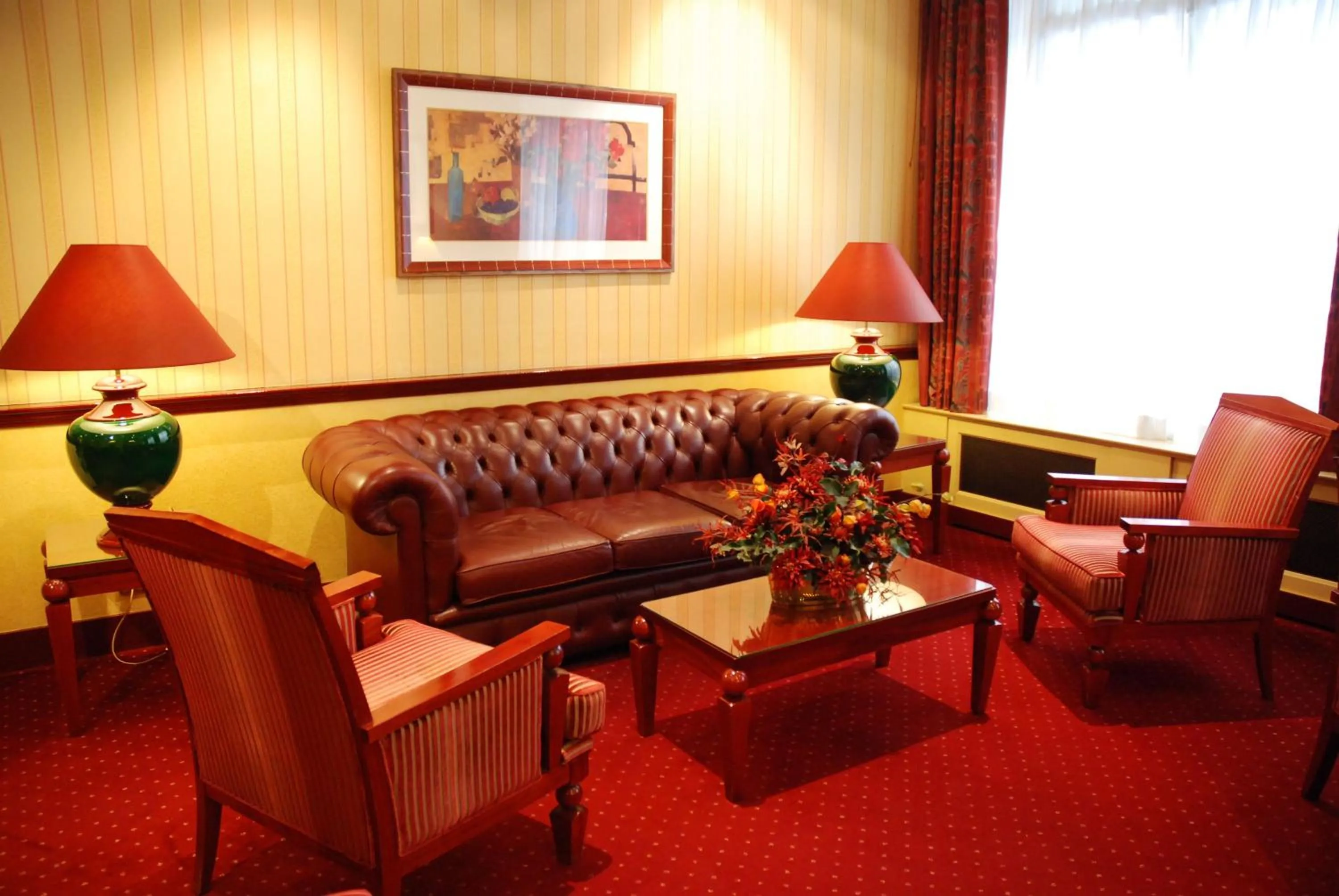 Living room in Hotel du Pré