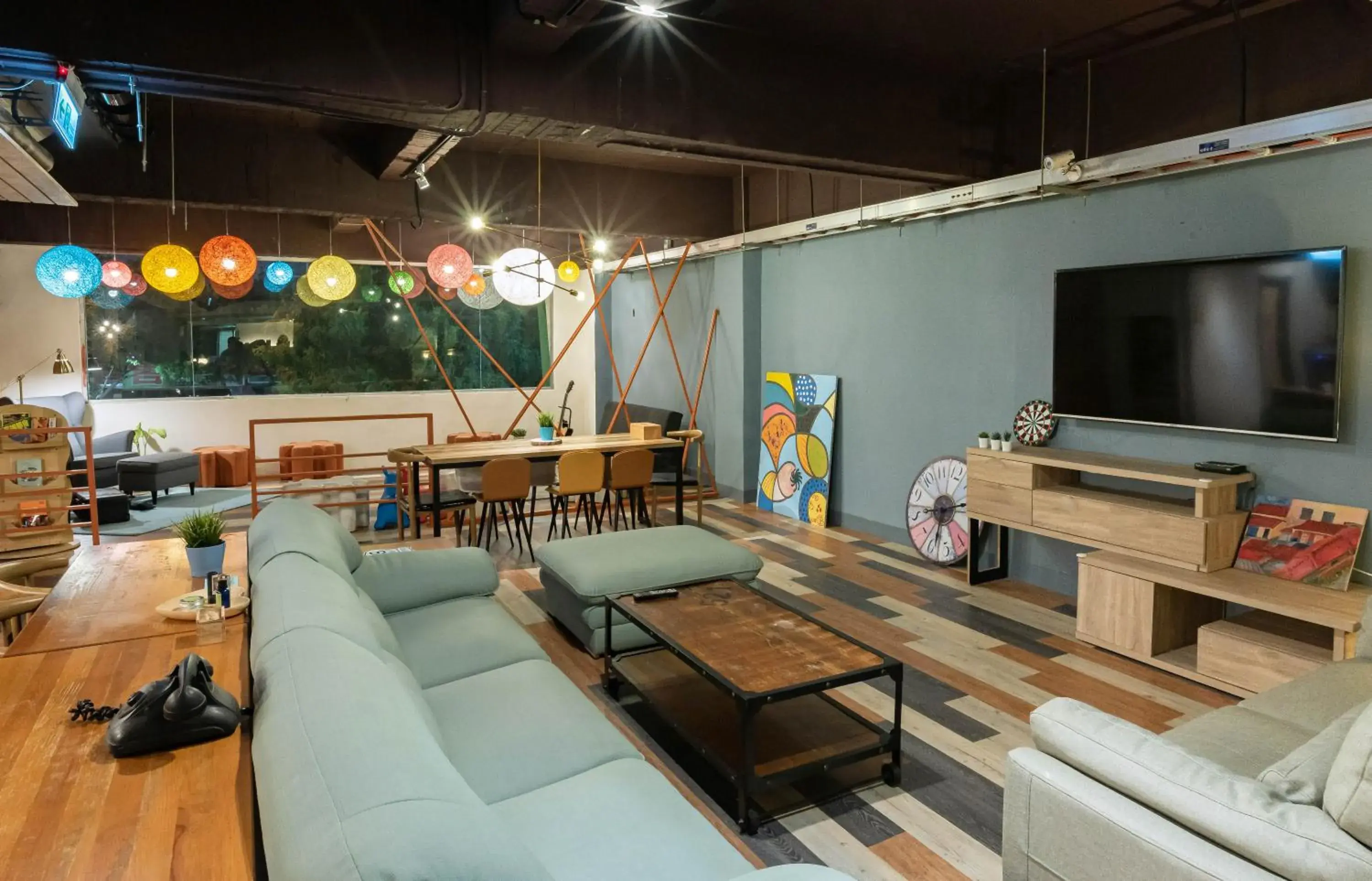 Living room in Uno Backpackers Inn Living room in Uno Backpackers Inn