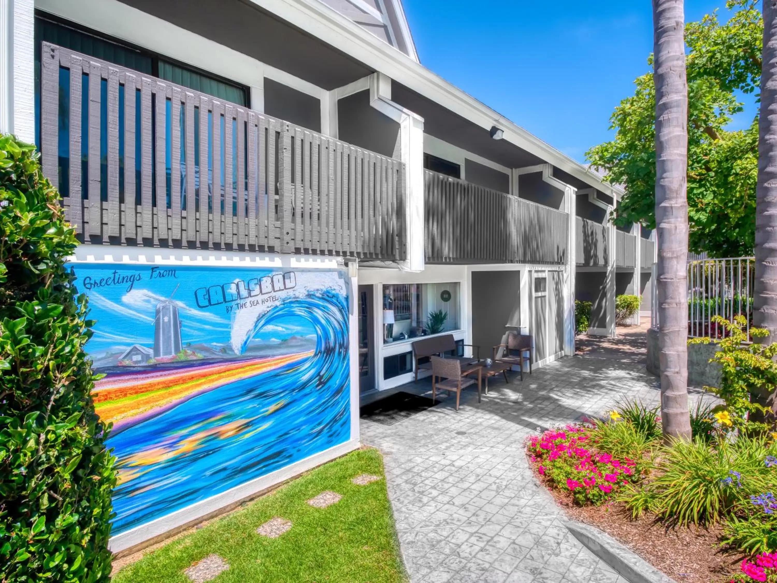 Property building in Carlsbad by the Sea Hotel