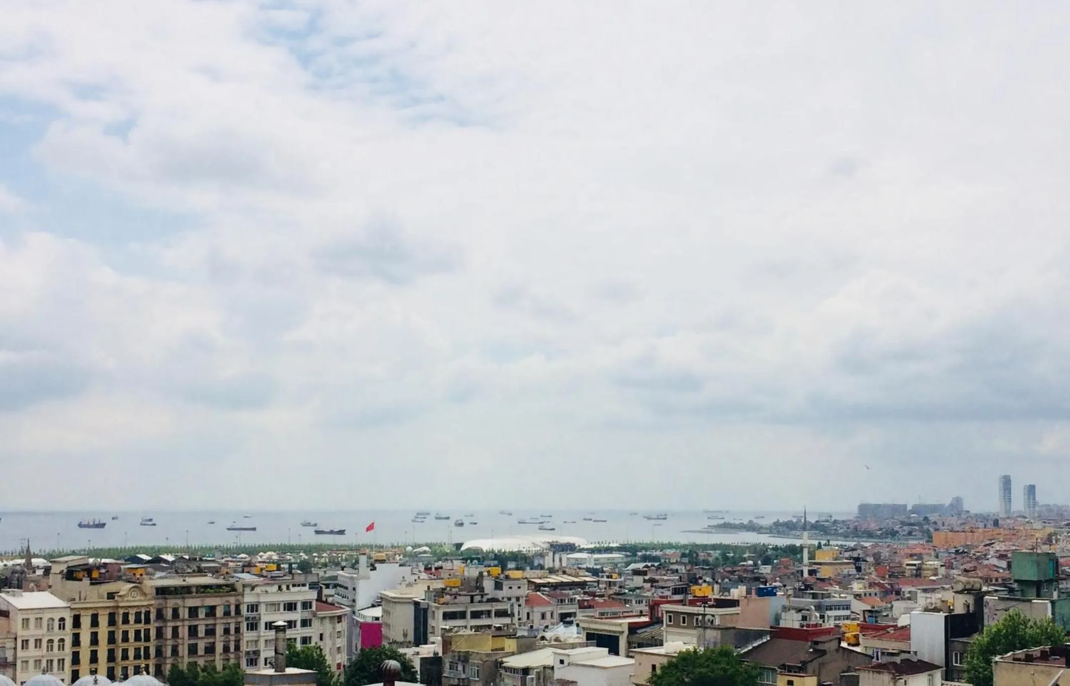 City view in Grand Washington Hotel