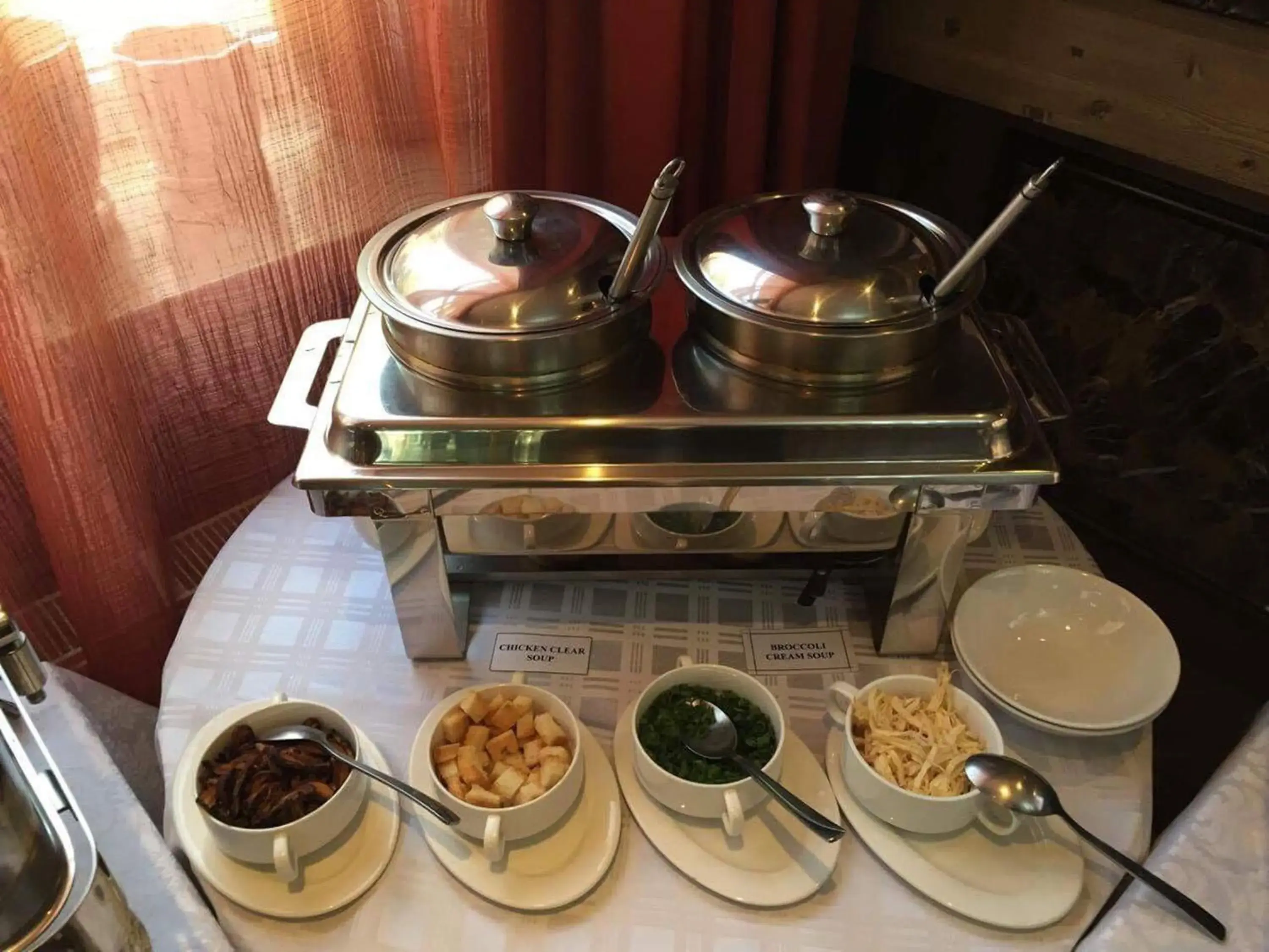 Buffet breakfast, Food in Springs Hotel