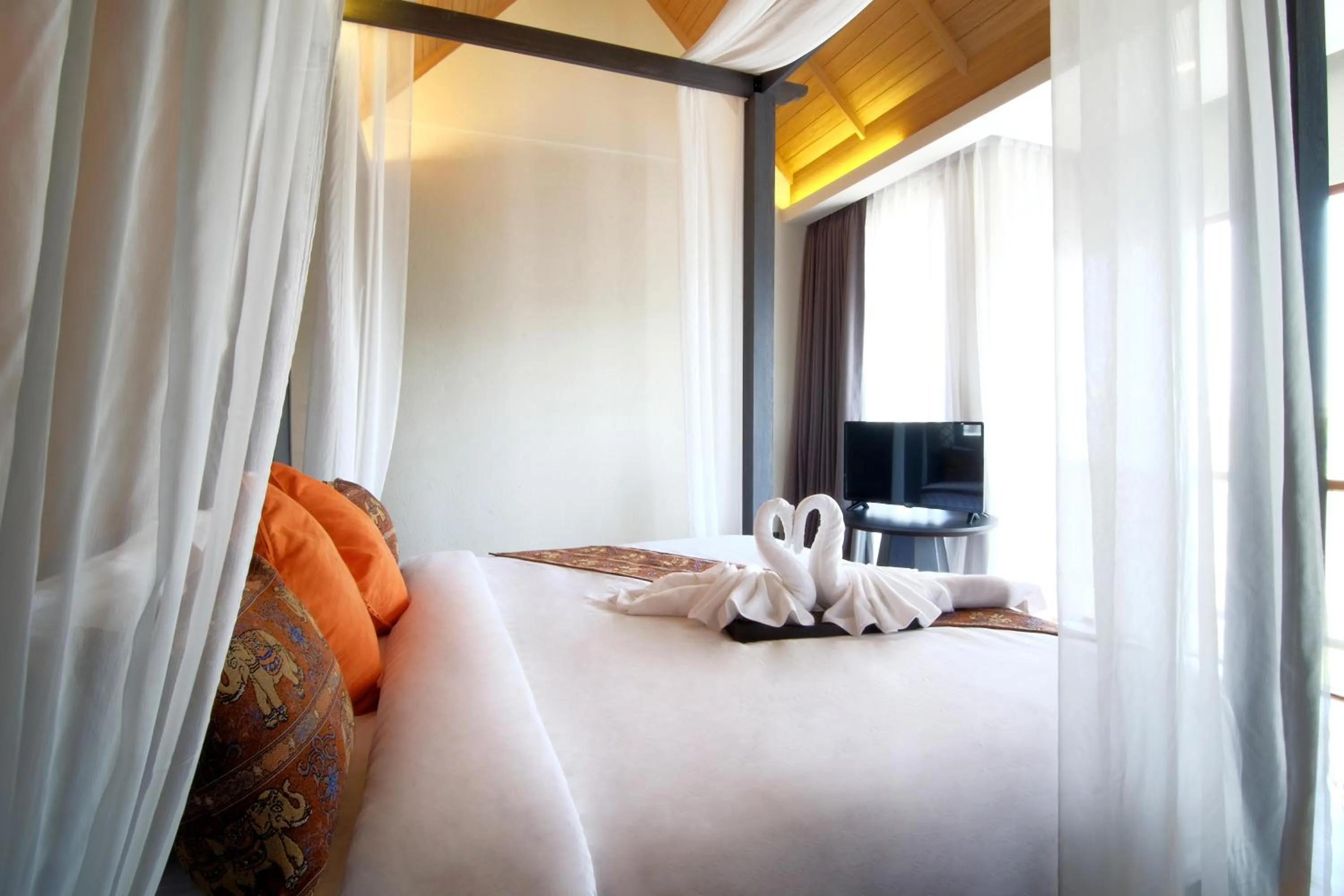 Bed in Tapae Gate Villa