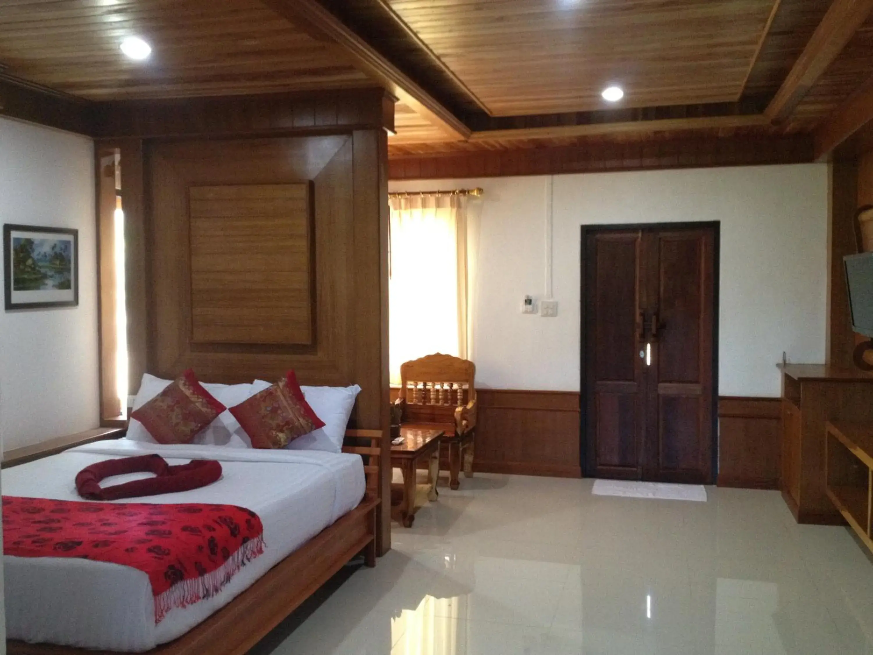 Bedroom in Khum Laanta Resort - SHA Extra Plus