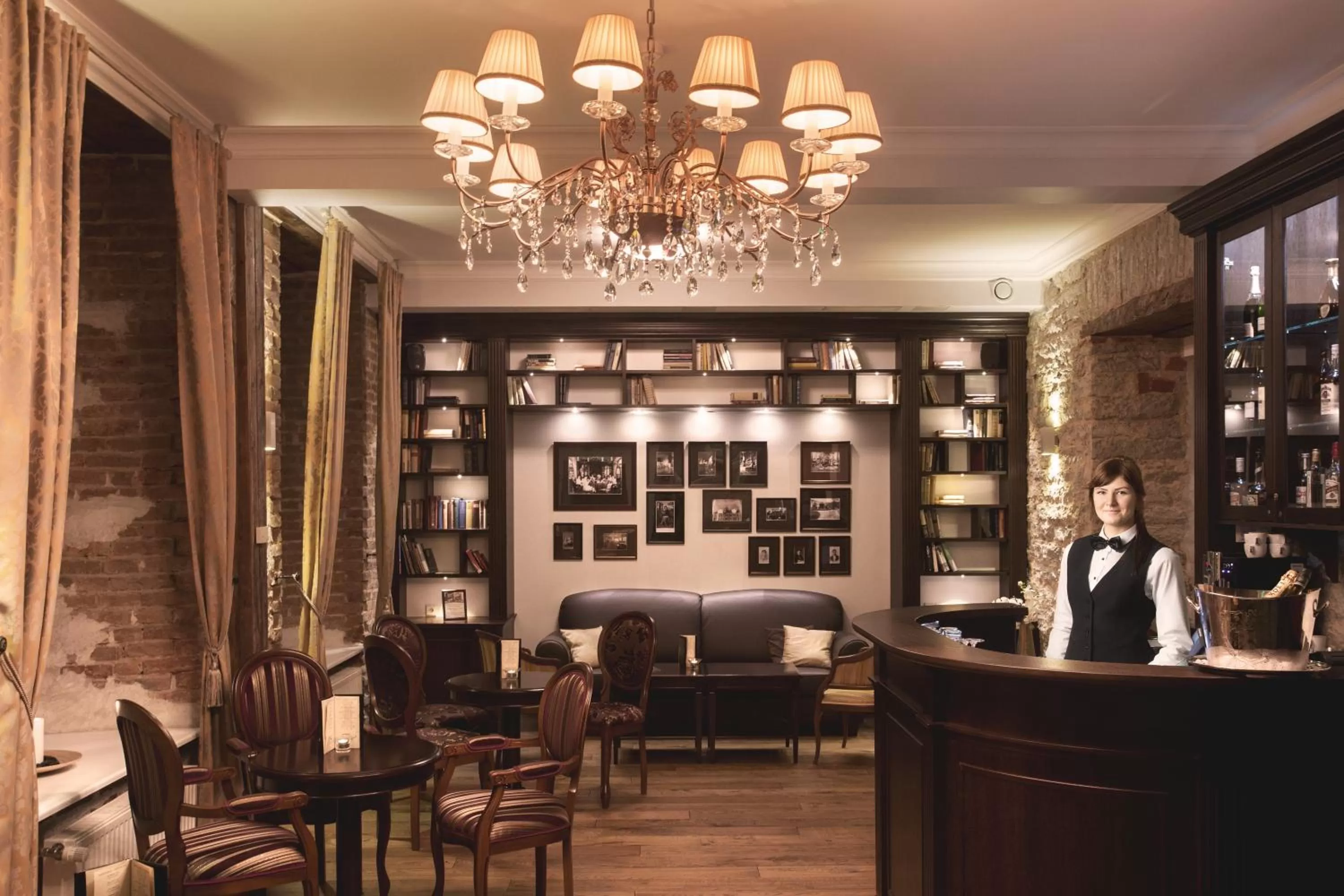 Lobby or reception in The von Stackelberg Hotel Tallinn