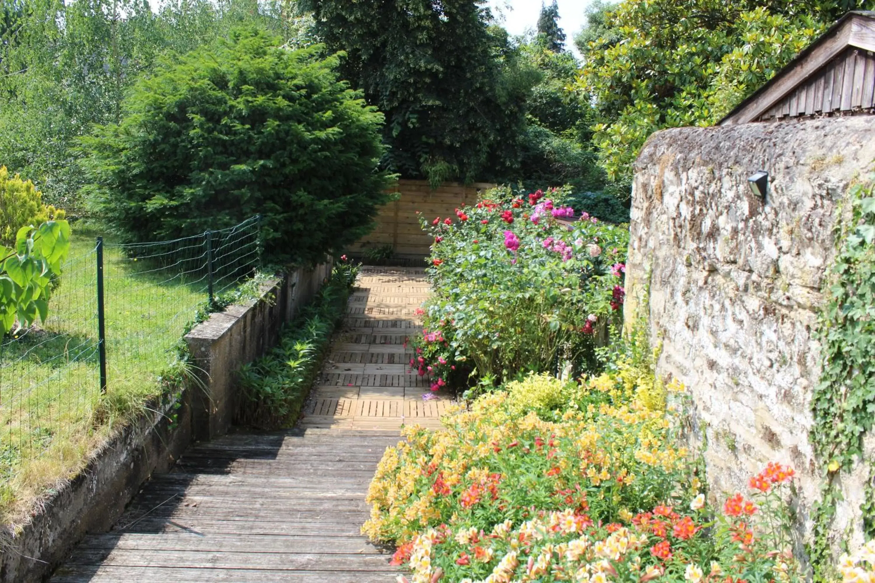 Garden in Hotel des Ducs