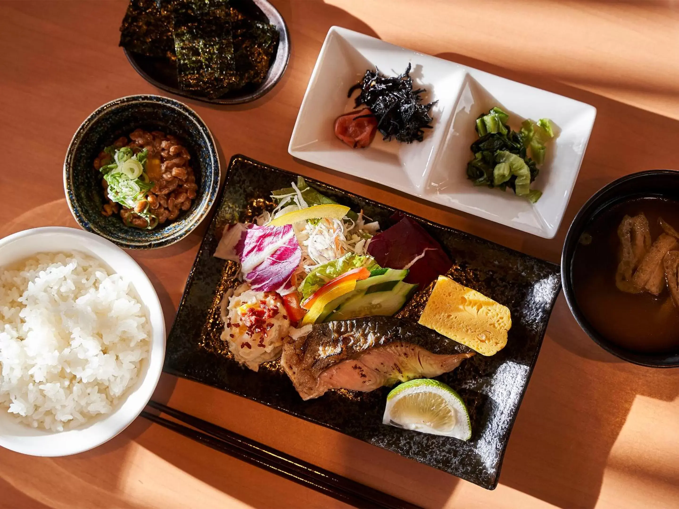 Breakfast, Food in Daiwa Roynet Hotel Hiroshima