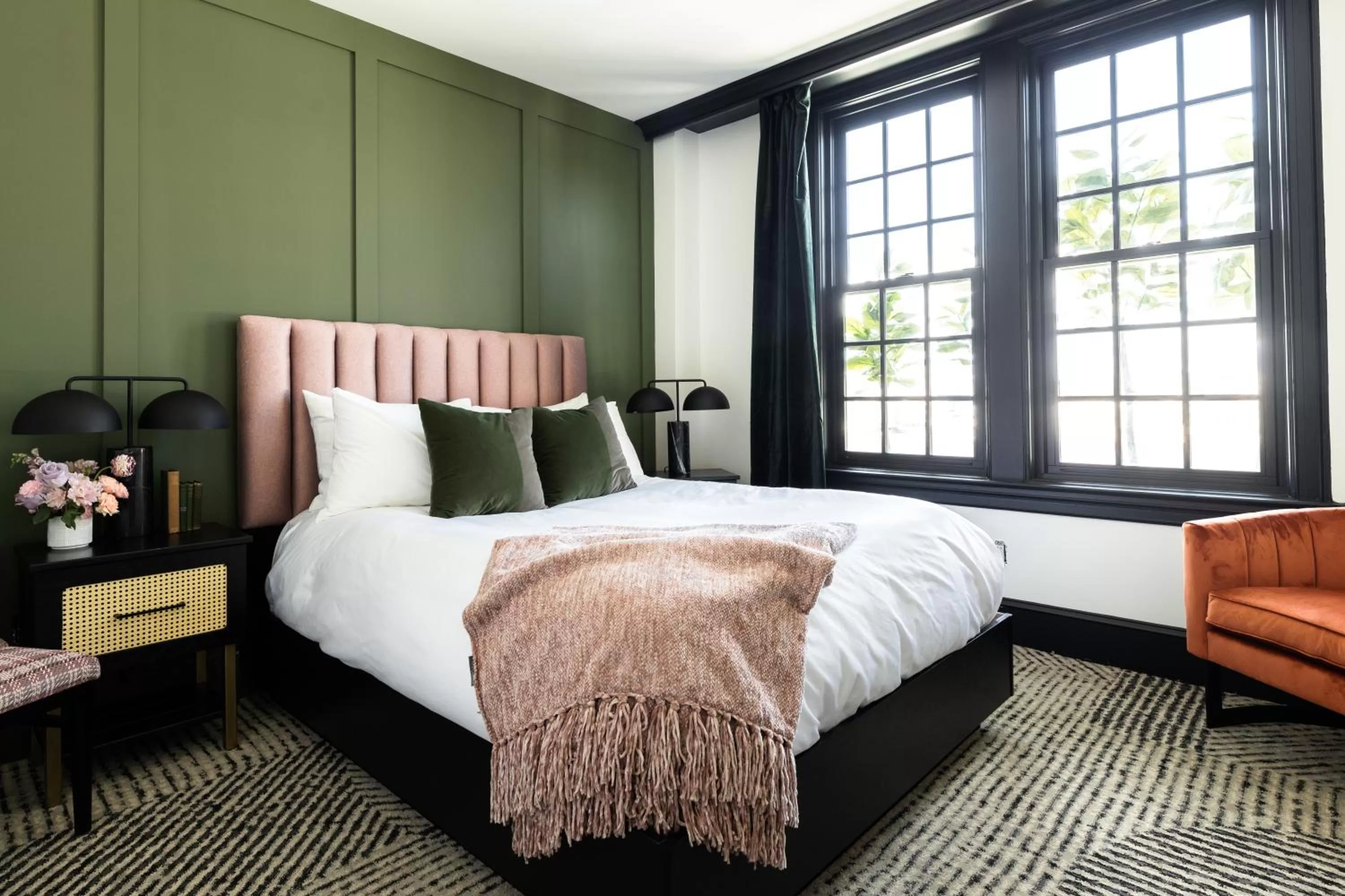 Bedroom, Bed in Hotel Thaxter