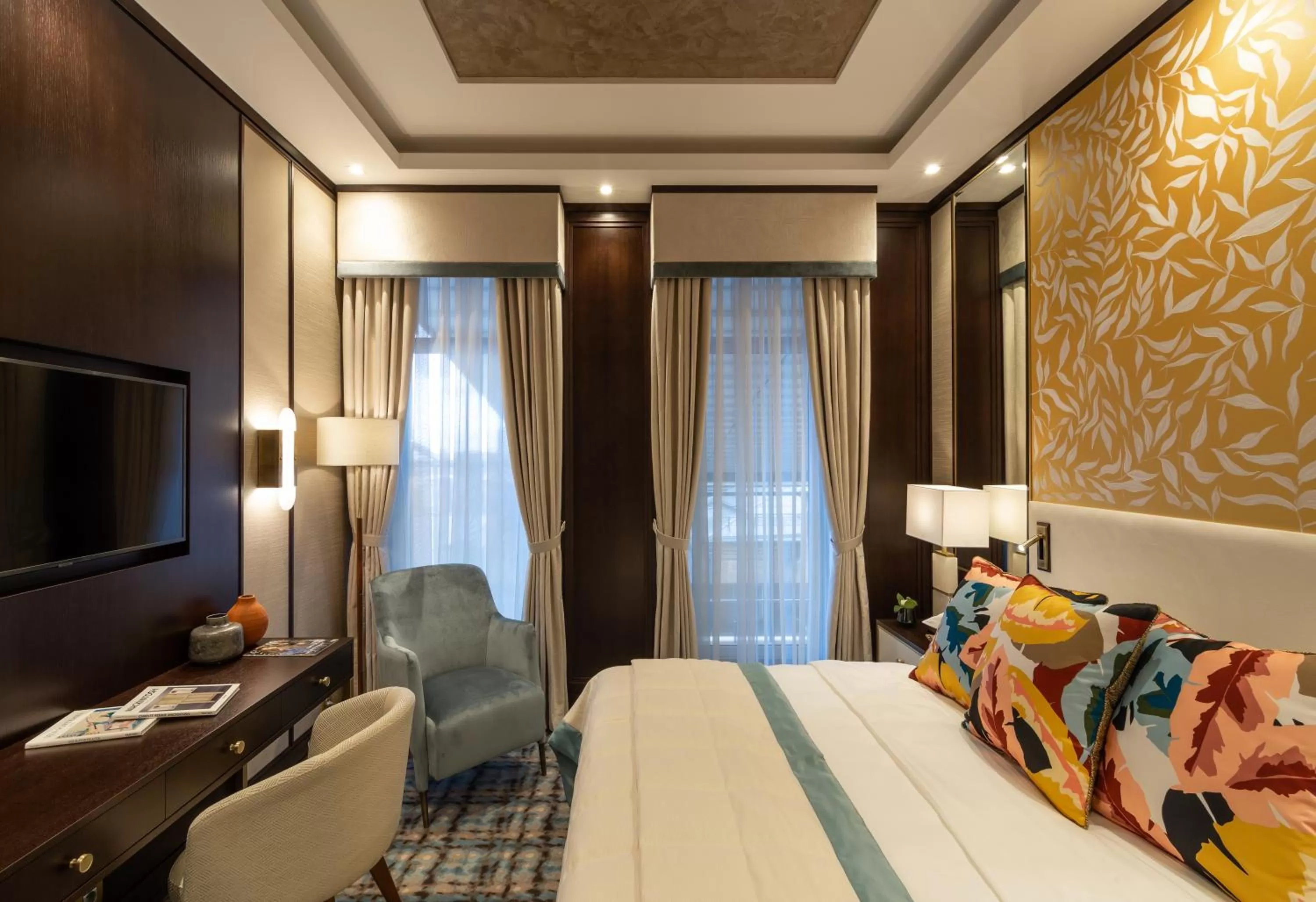 Bed in SOHO boutique hotel