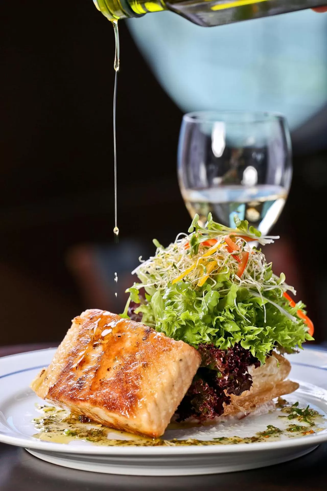 Food close-up in Sandri Palace Hotel