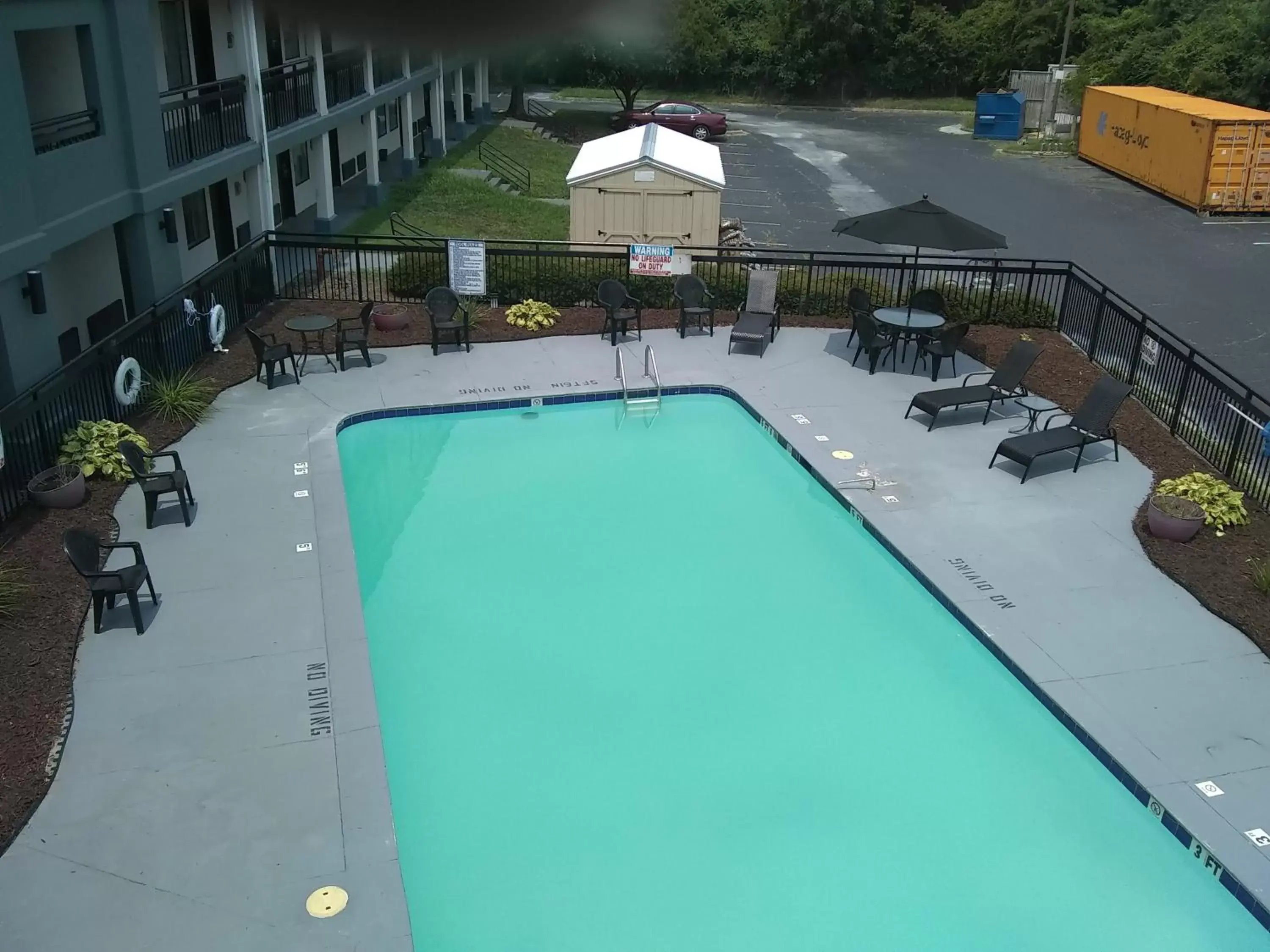 Swimming pool, Pool View in Clarion Pointe - Greensboro Coliseum Area