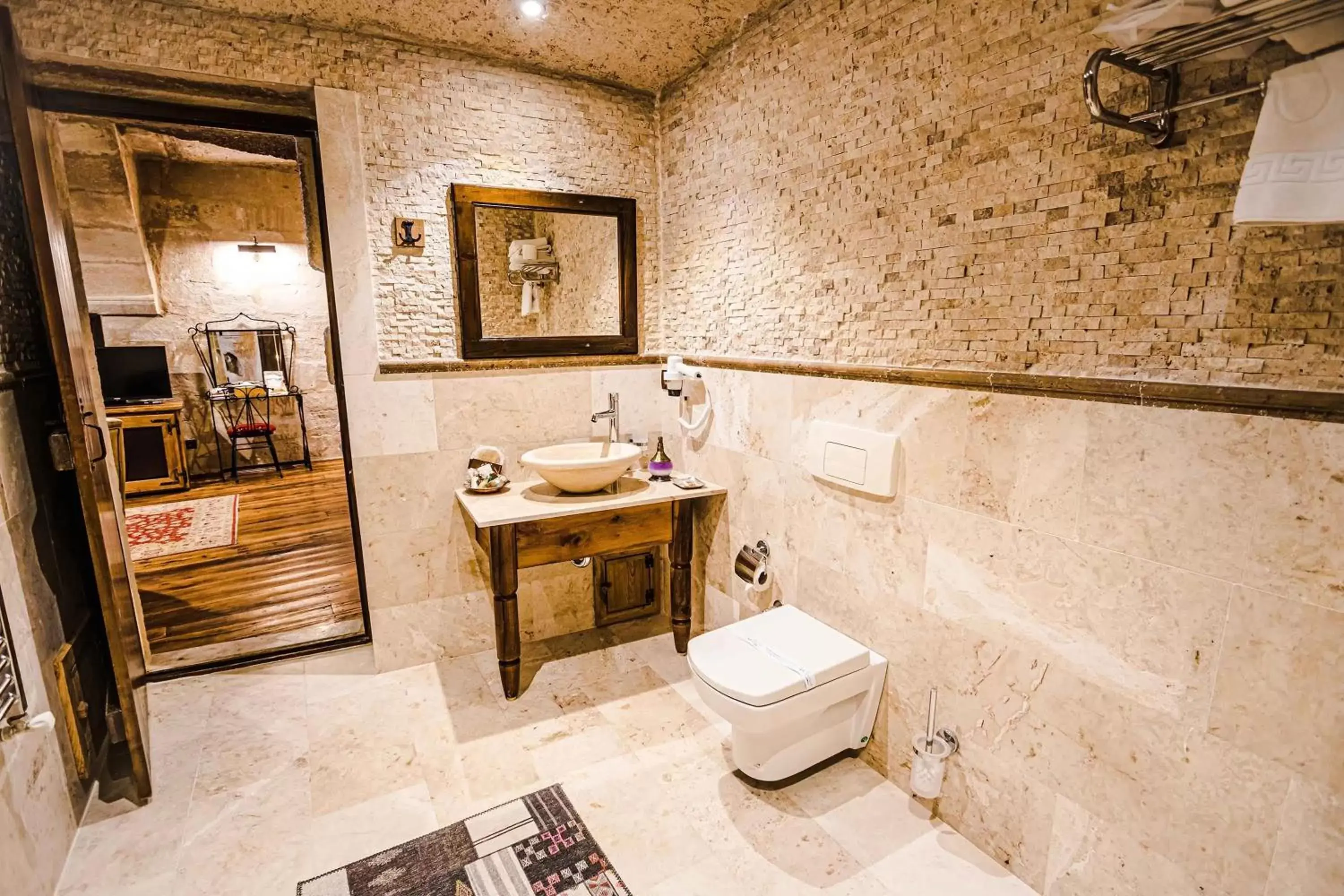 Bathroom in Kelebek Special Cave Hotel & Spa