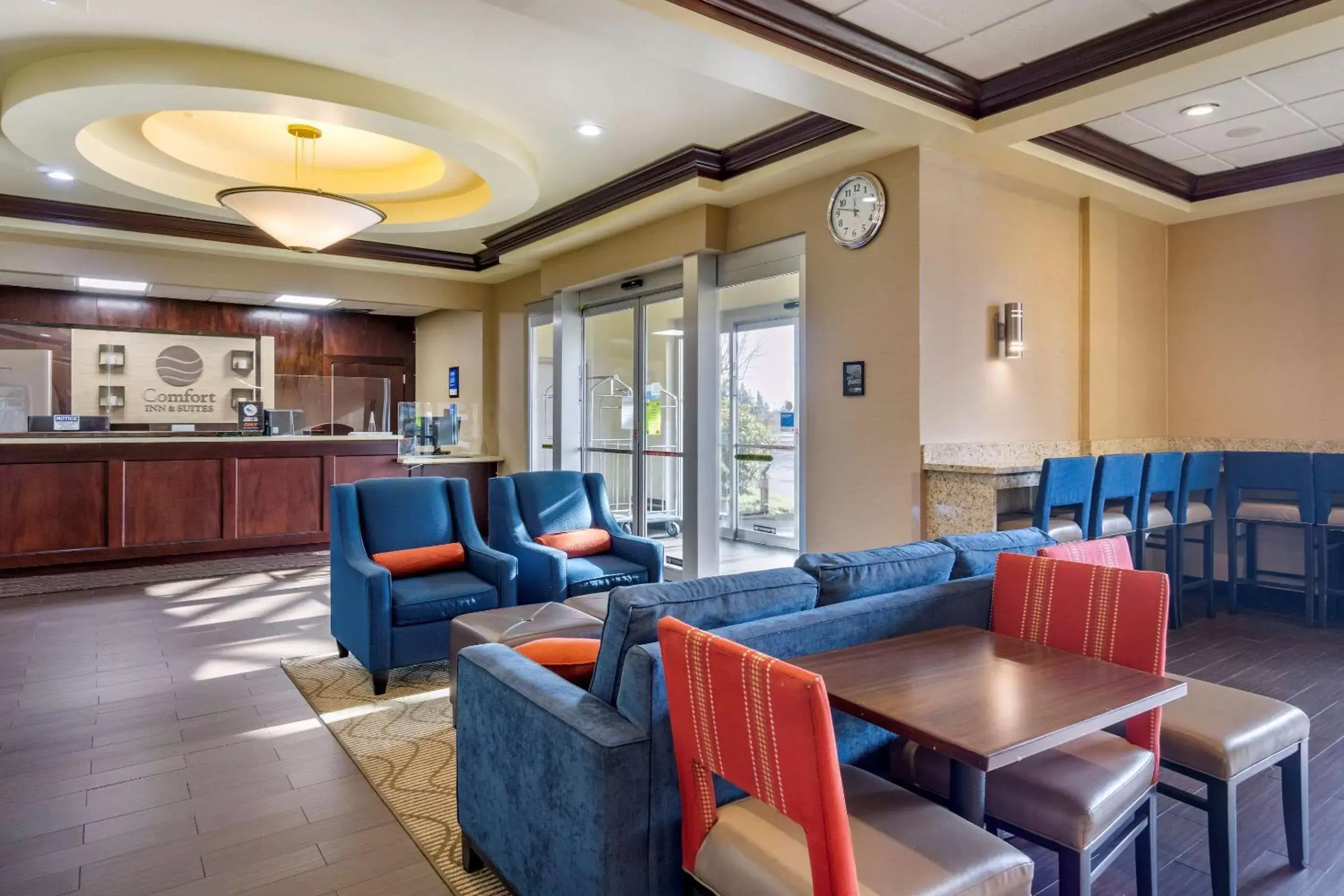 Lobby or reception in Comfort Inn & Suites Seattle North