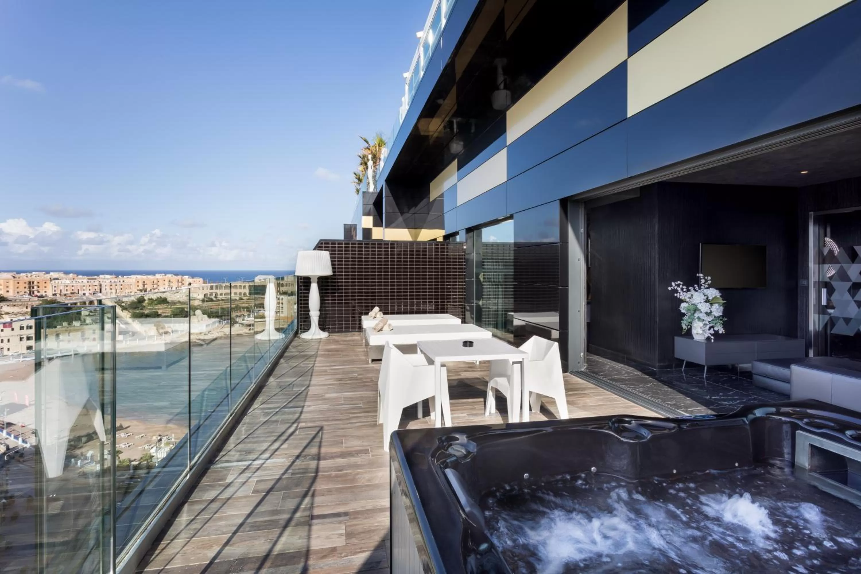 Balcony/Terrace in H Hotel & SPA - Adults Only