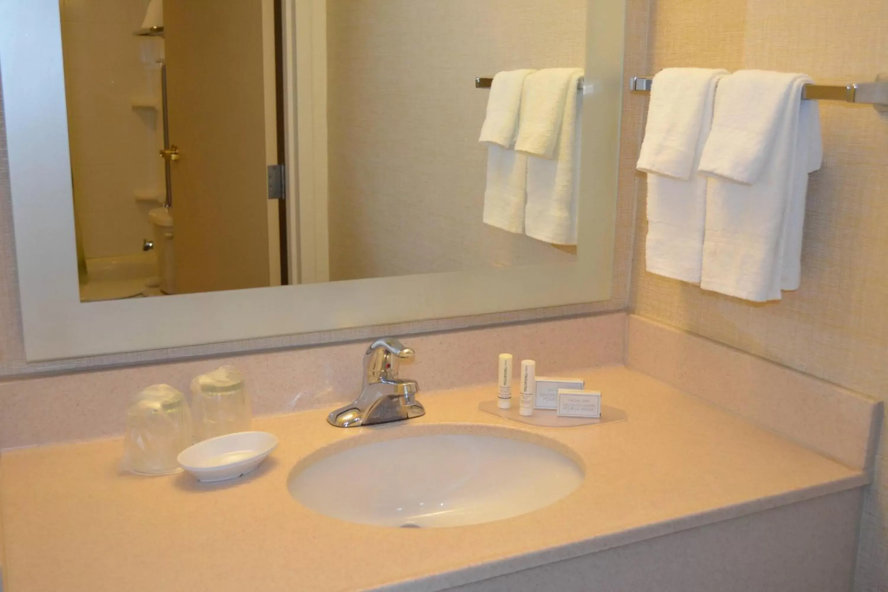 Bathroom in SpringHill Suites by Marriott Lansing West