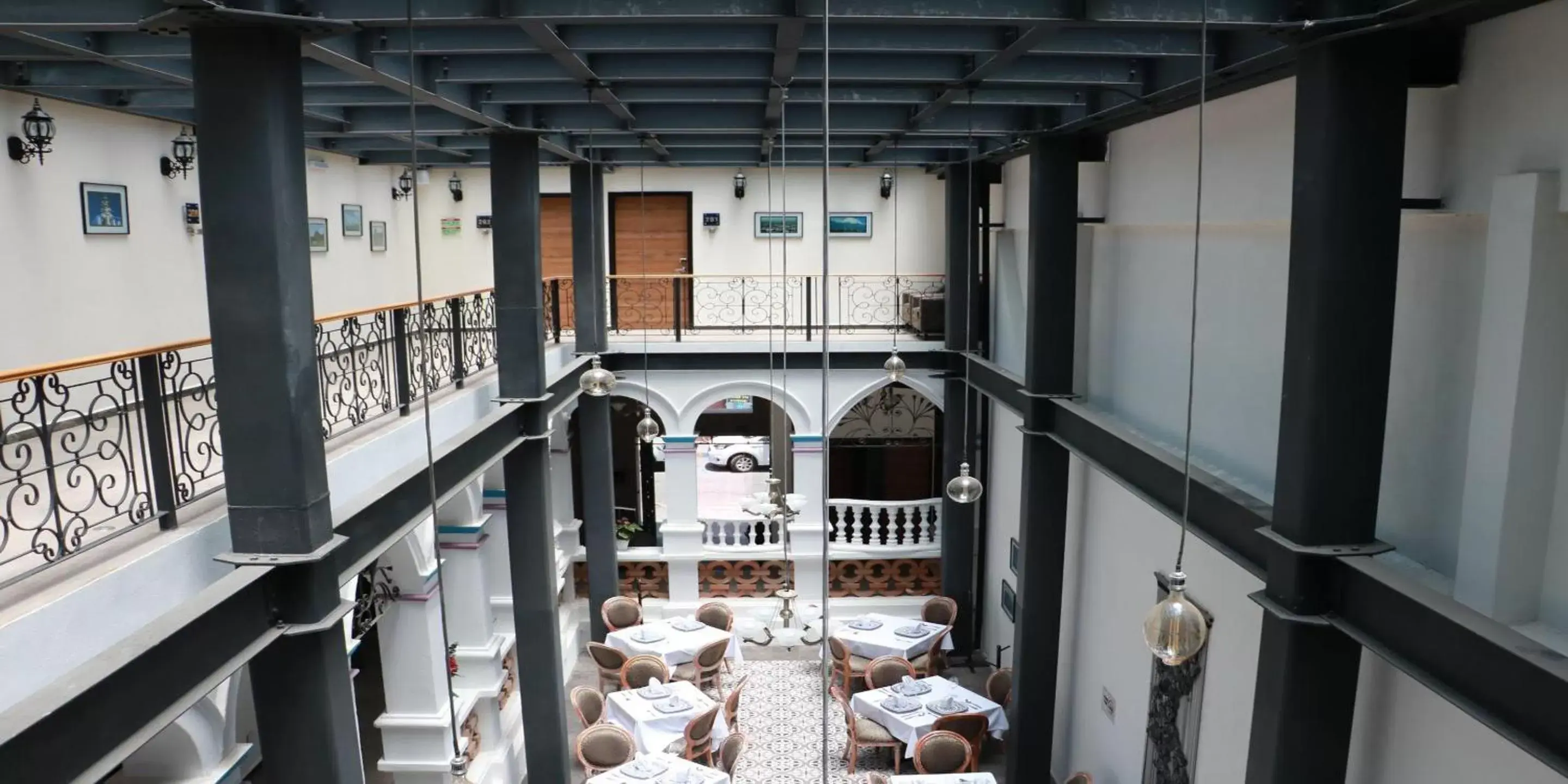 Balcony/Terrace in Mansion Azul Cholula