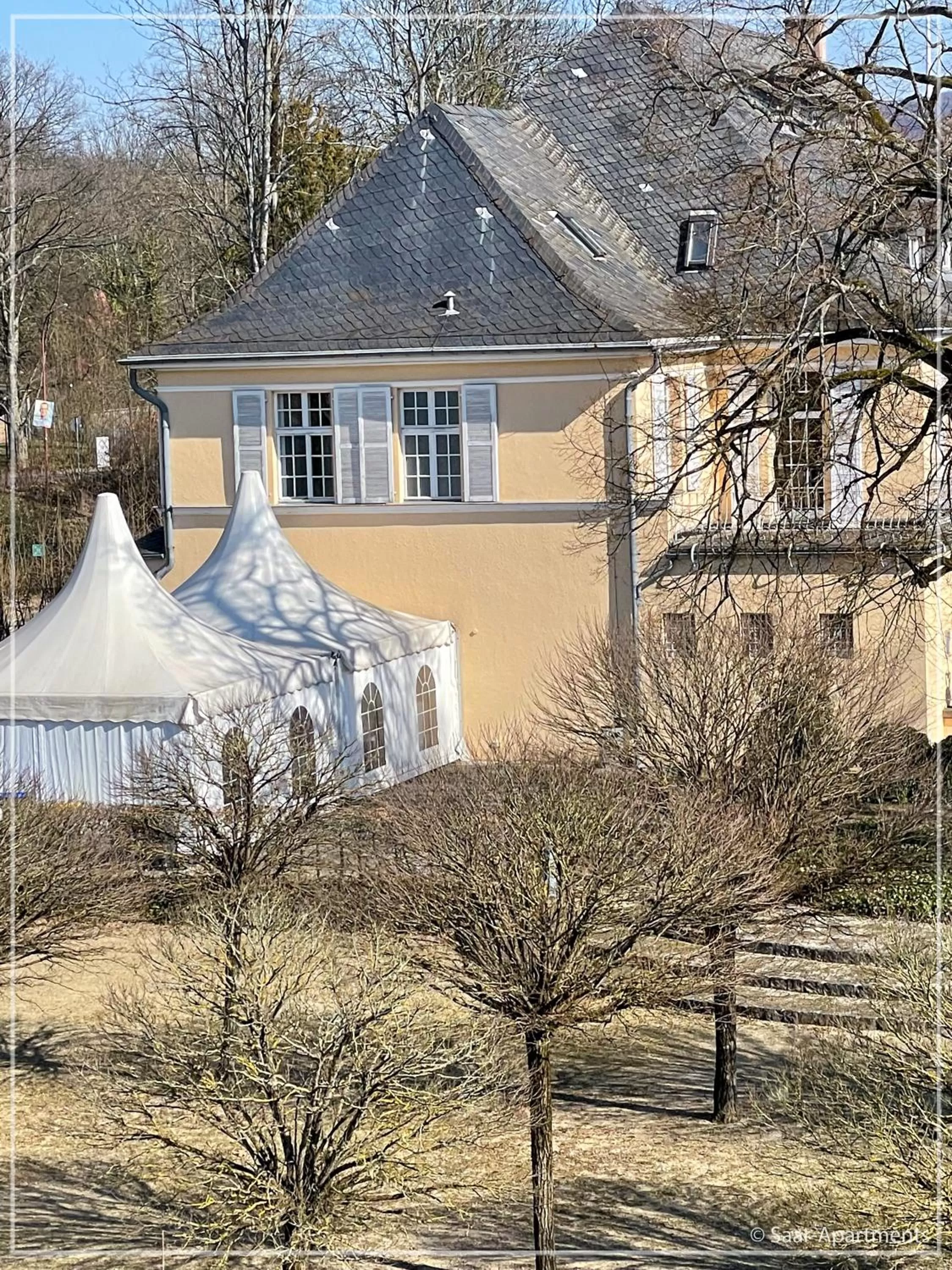 Landmark view in Saar-Apartments