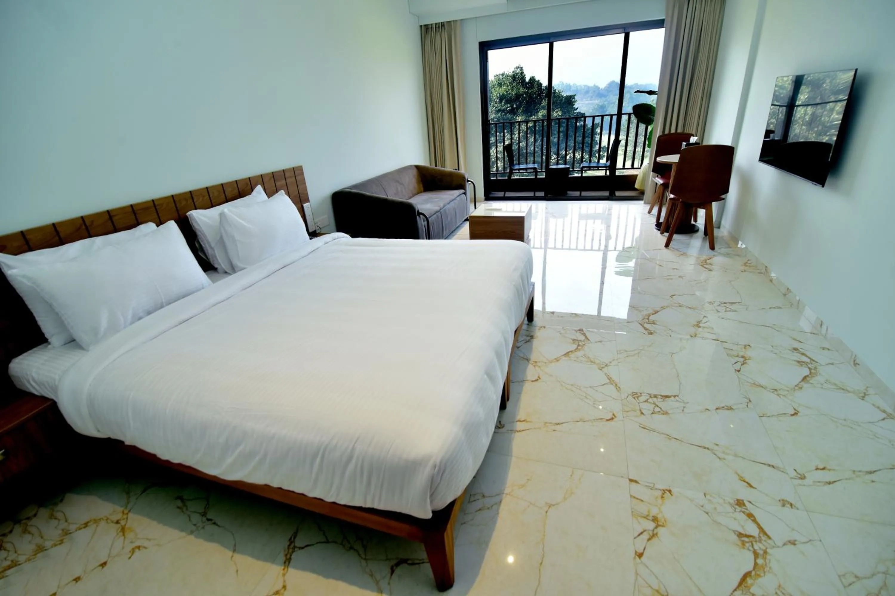 Bed in Oxford Golf Resort