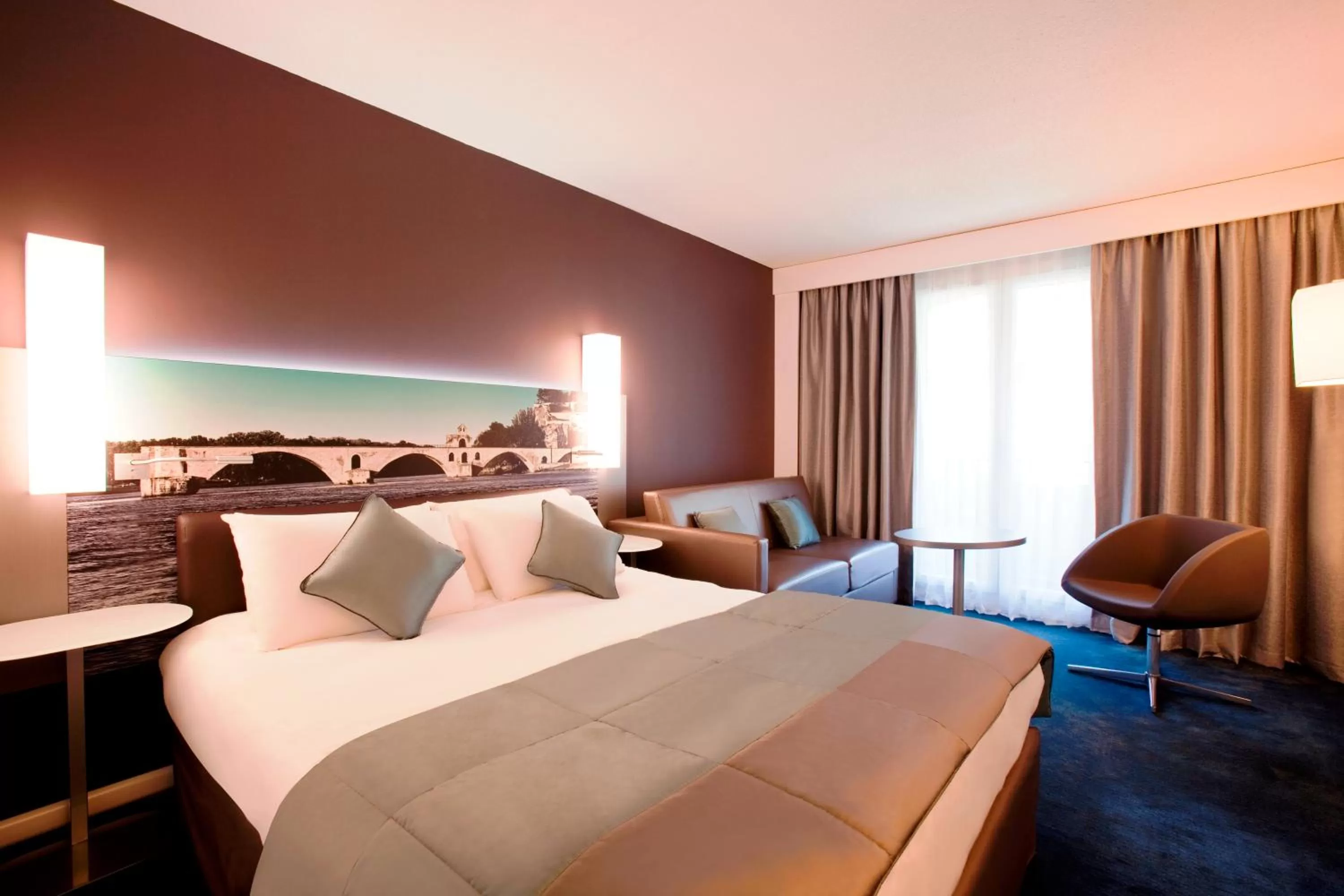Bed in Mercure Pont d’Avignon Centre