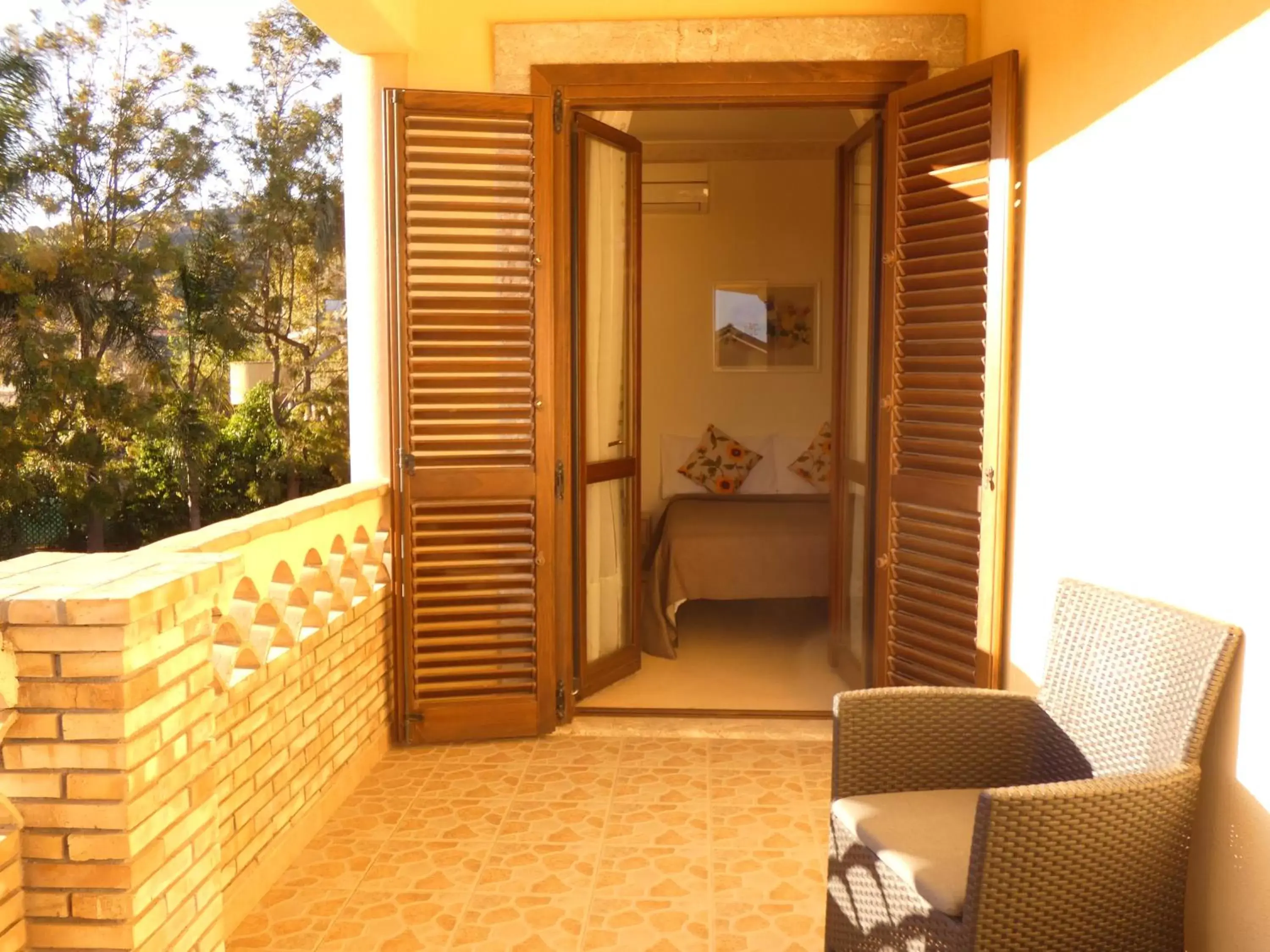 Balcony/Terrace in Villa Magnolia B&B