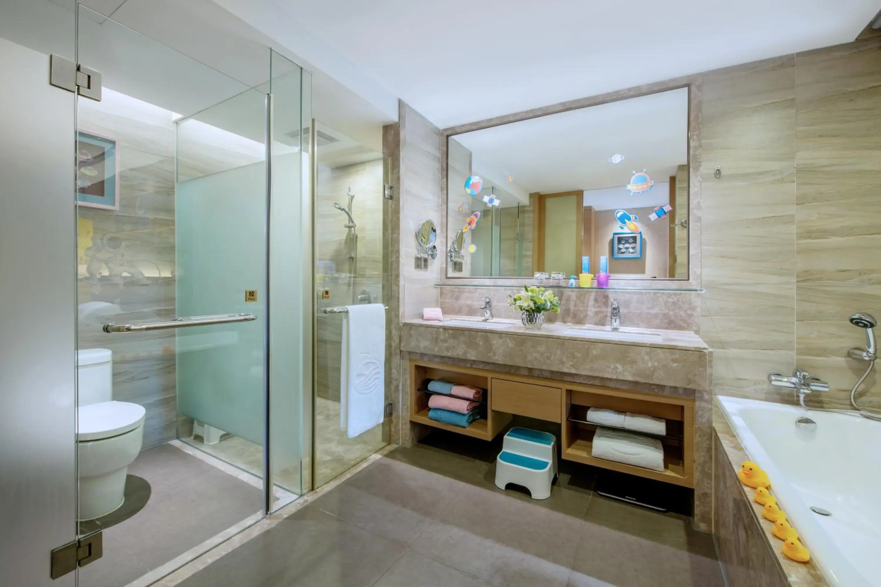 Bathroom in Mission Hills Hotel Resorts Shenzhen