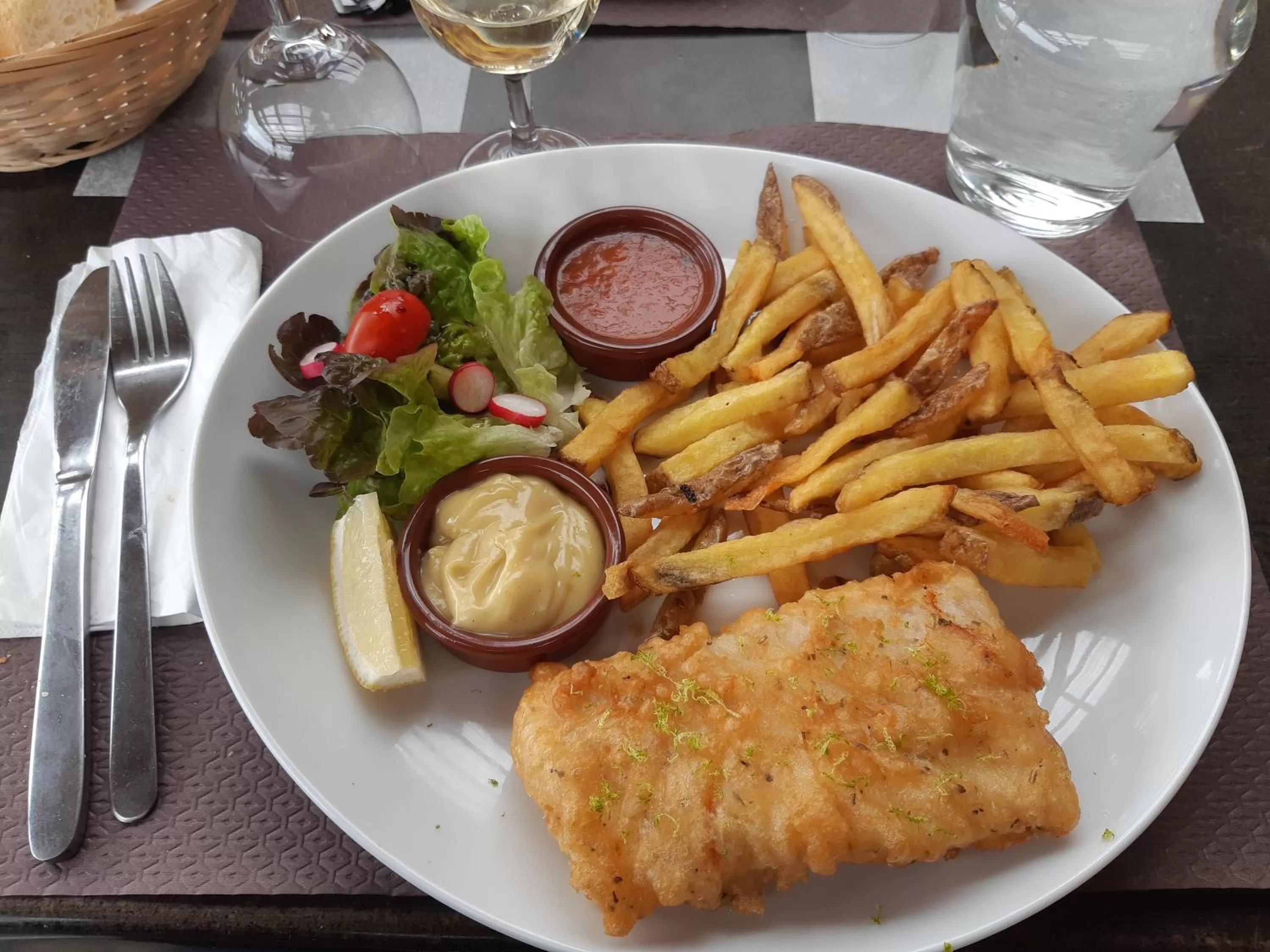 Food and drinks, Food in Les chambres du Bistro du Canal