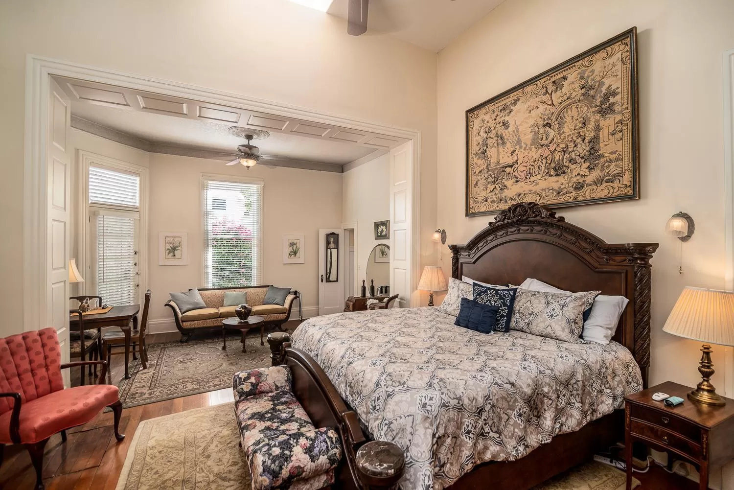 Bed in The Blenman Inn