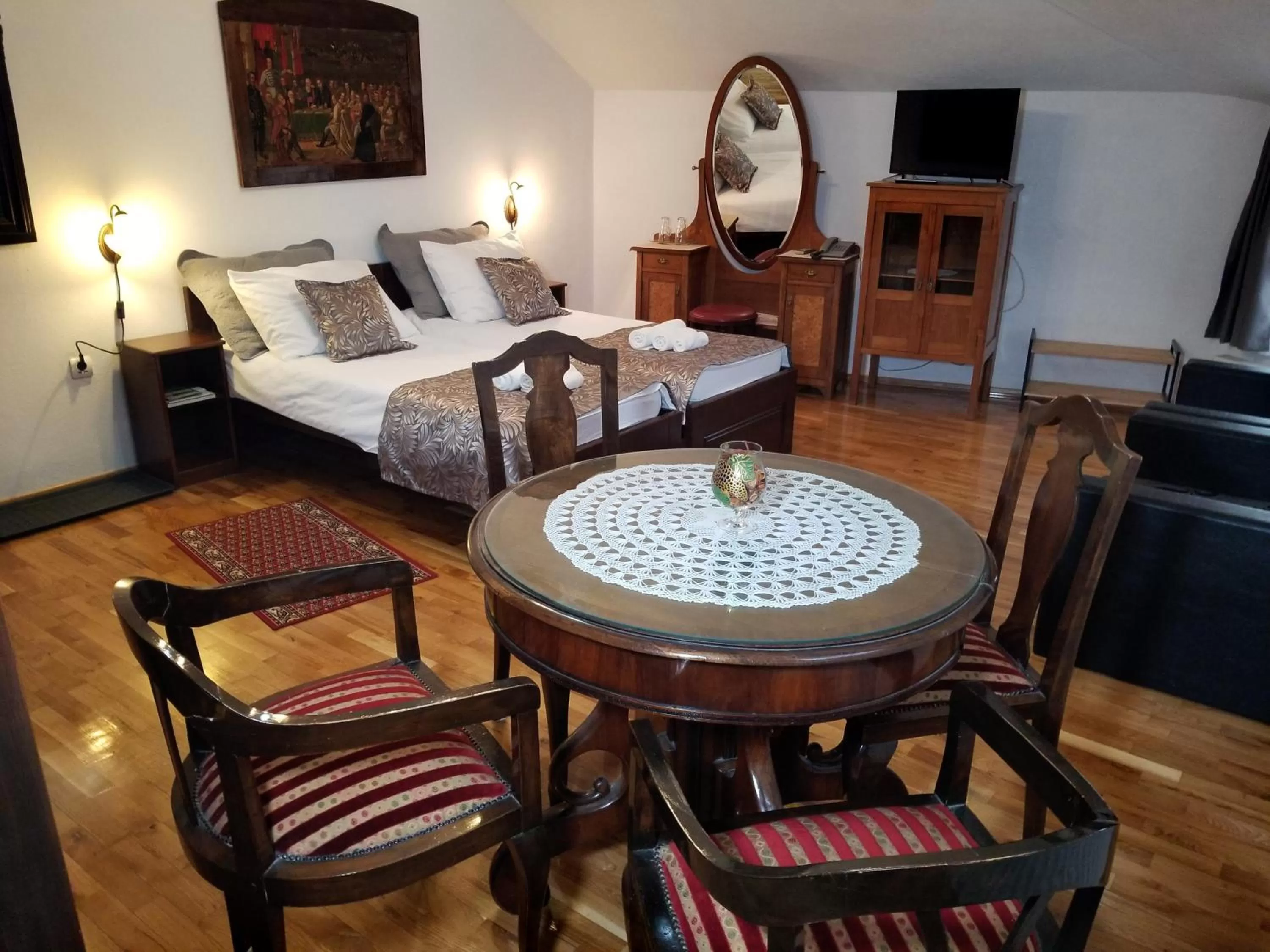 Photo of the whole room, Bed in Wellness B&B Winery Sontacchi