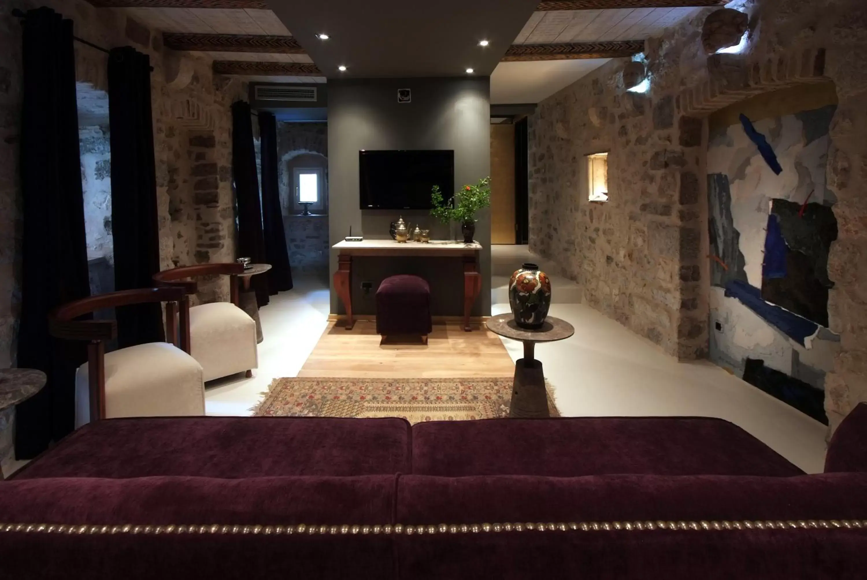 Living room in Boutique Hotel Hippocampus Living room in Boutique Hotel Hippocampus