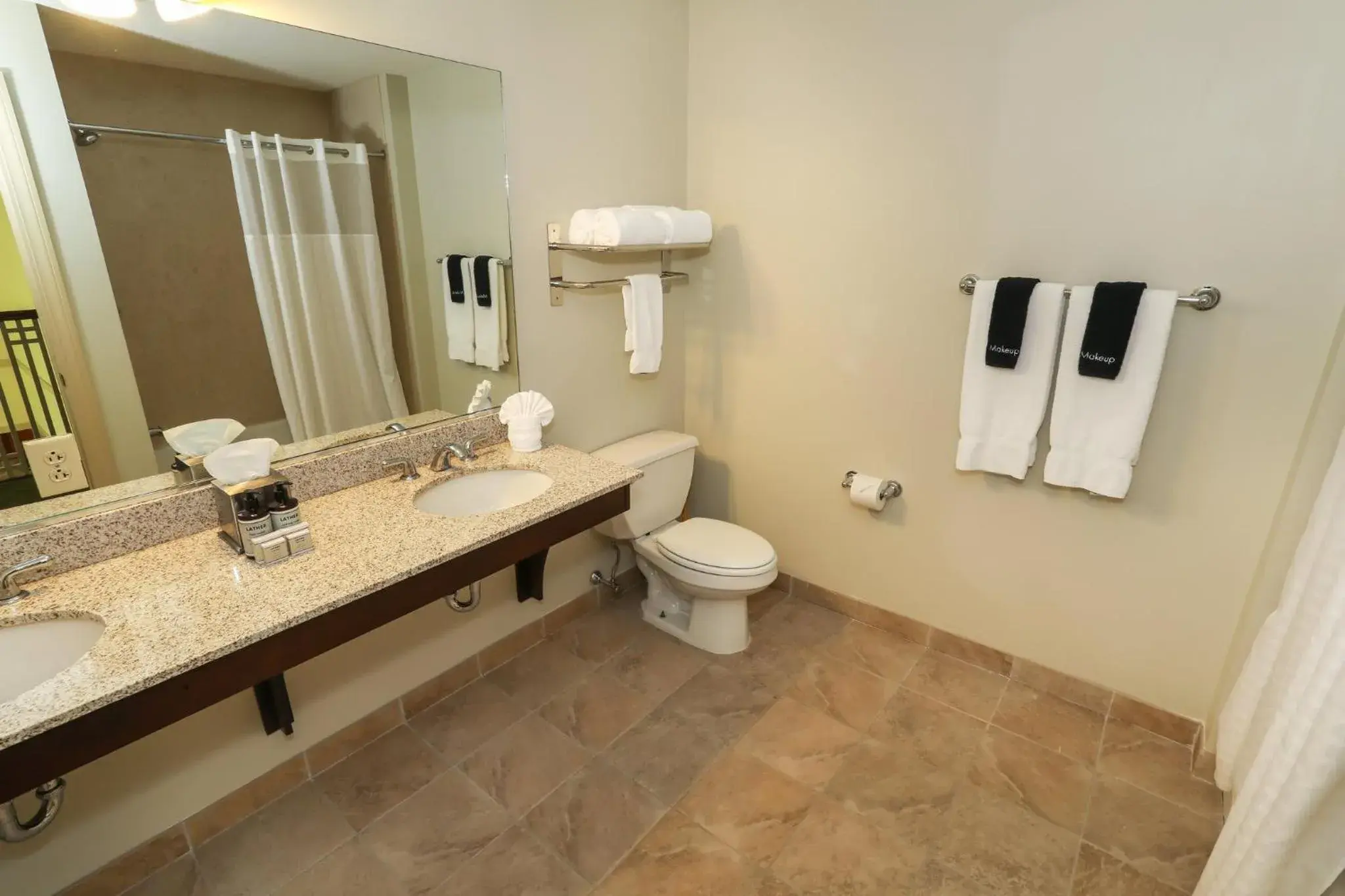 Bathroom in Kaatskill Mountain Club and Condos by Hunter Mountain