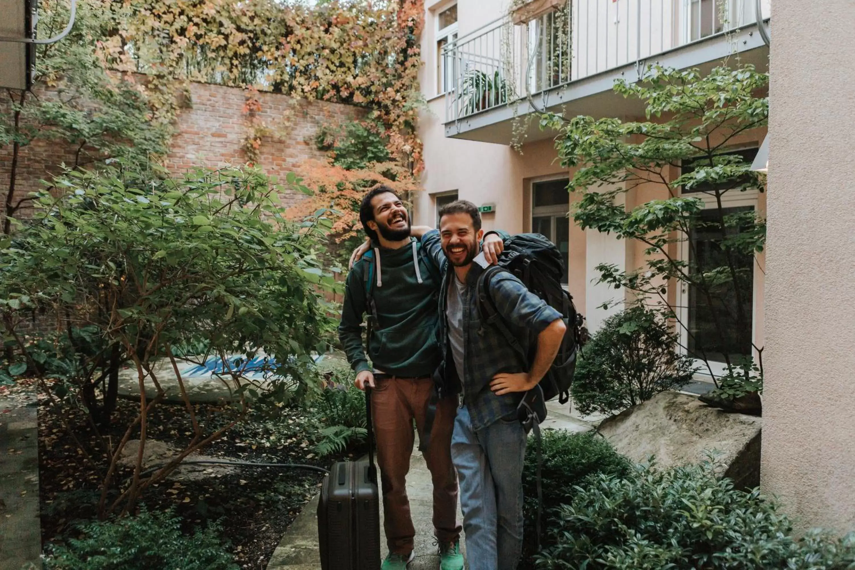 People, Guests in Vienna Hostel Ruthensteiner