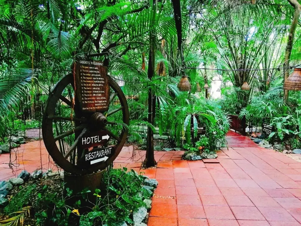 Garden in Birds and Bees Resort