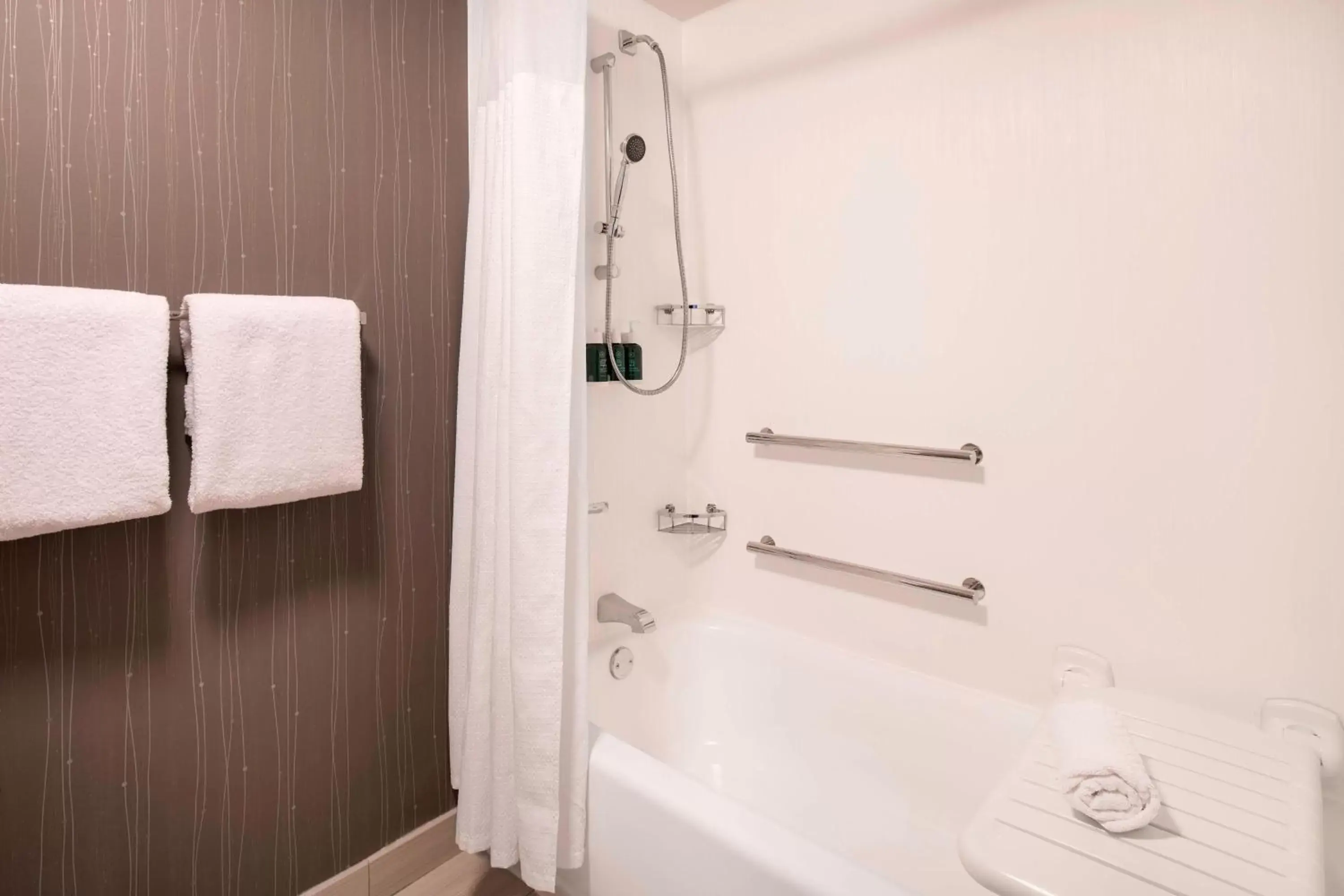 Bathroom in Courtyard by Marriott Denver Airport