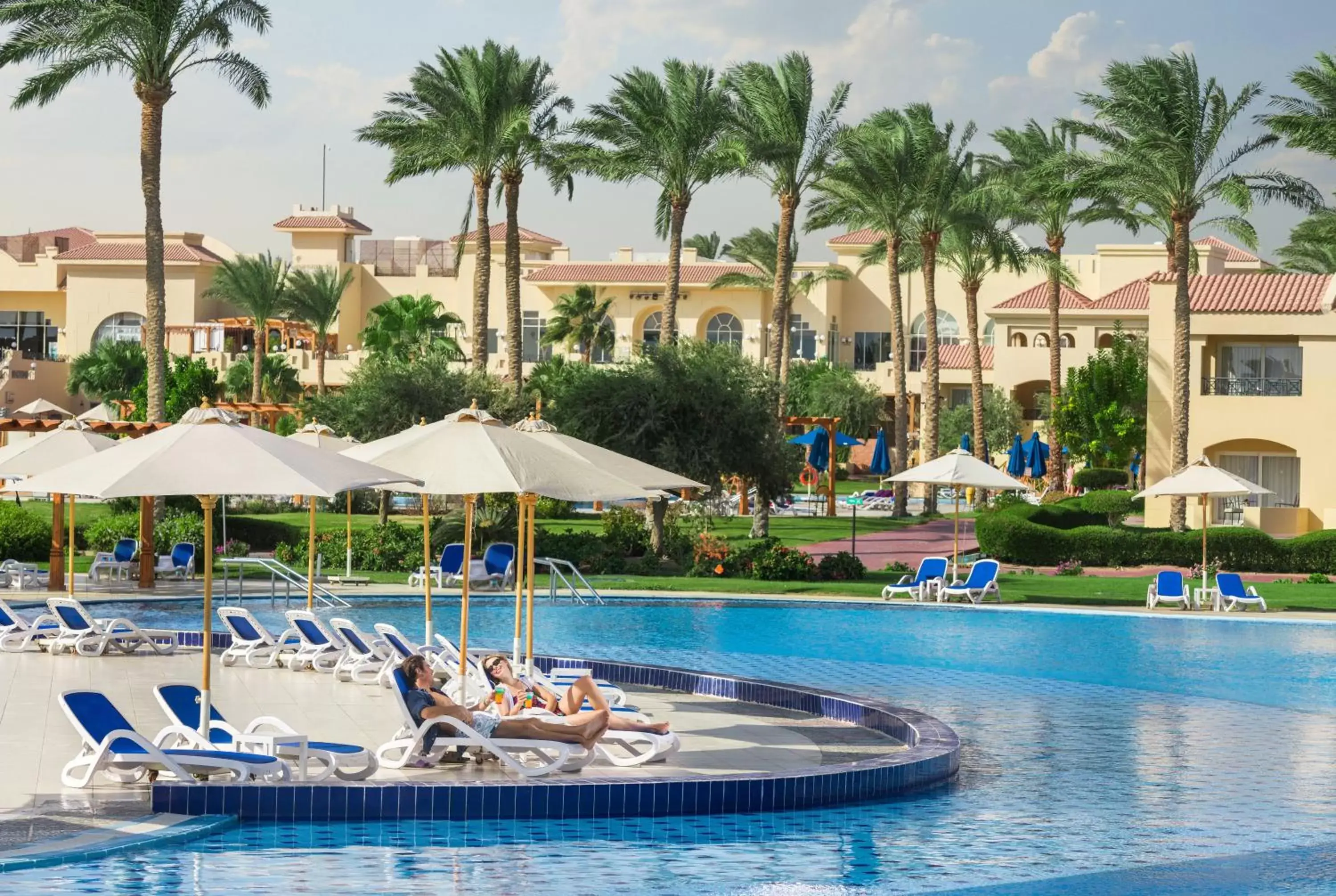 Pool view, Swimming Pool in Cleopatra Luxury Resort Makadi Bay
