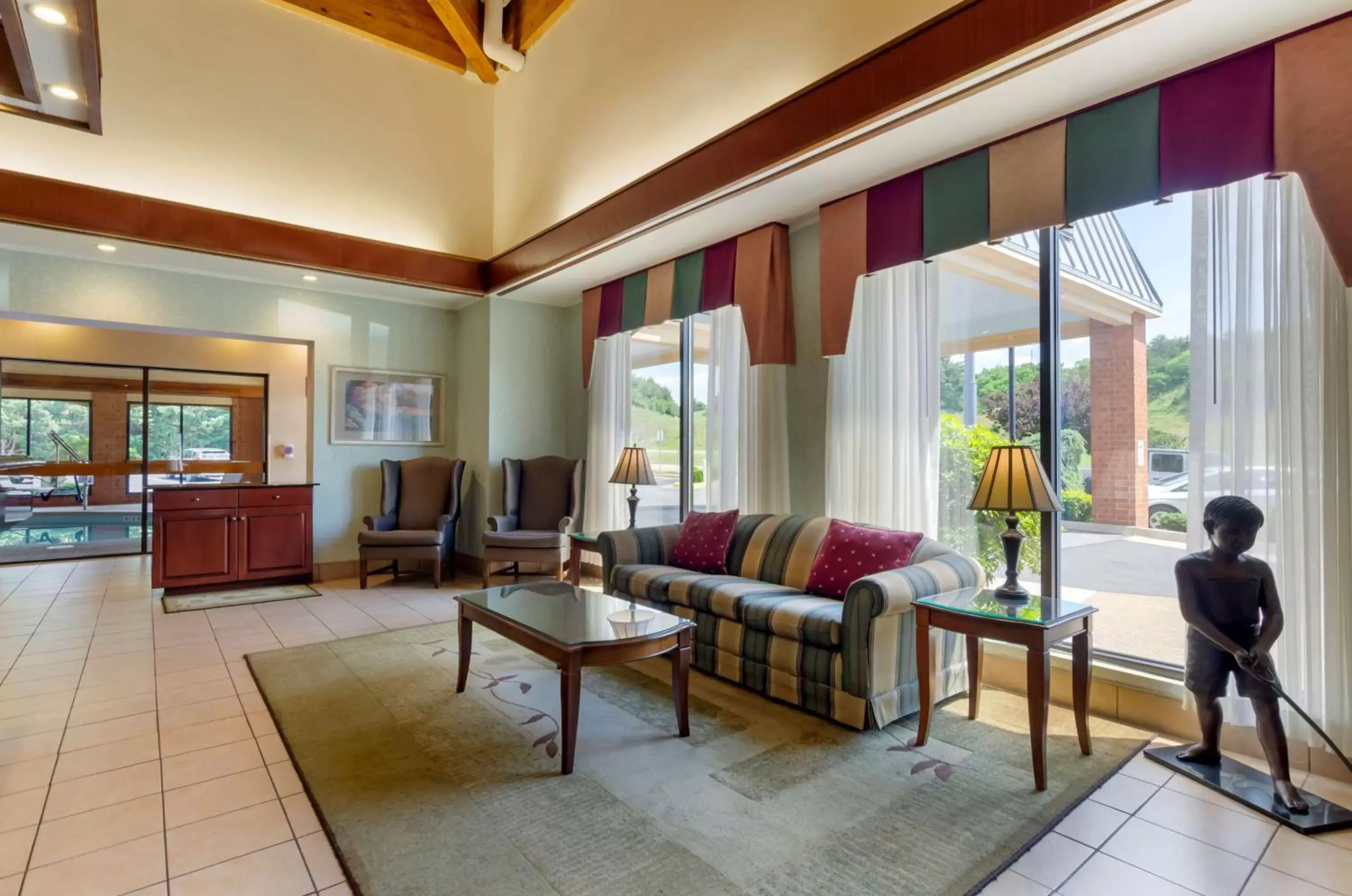 Lobby or reception in The Staunton Inn Lobby or reception in The Staunton Inn