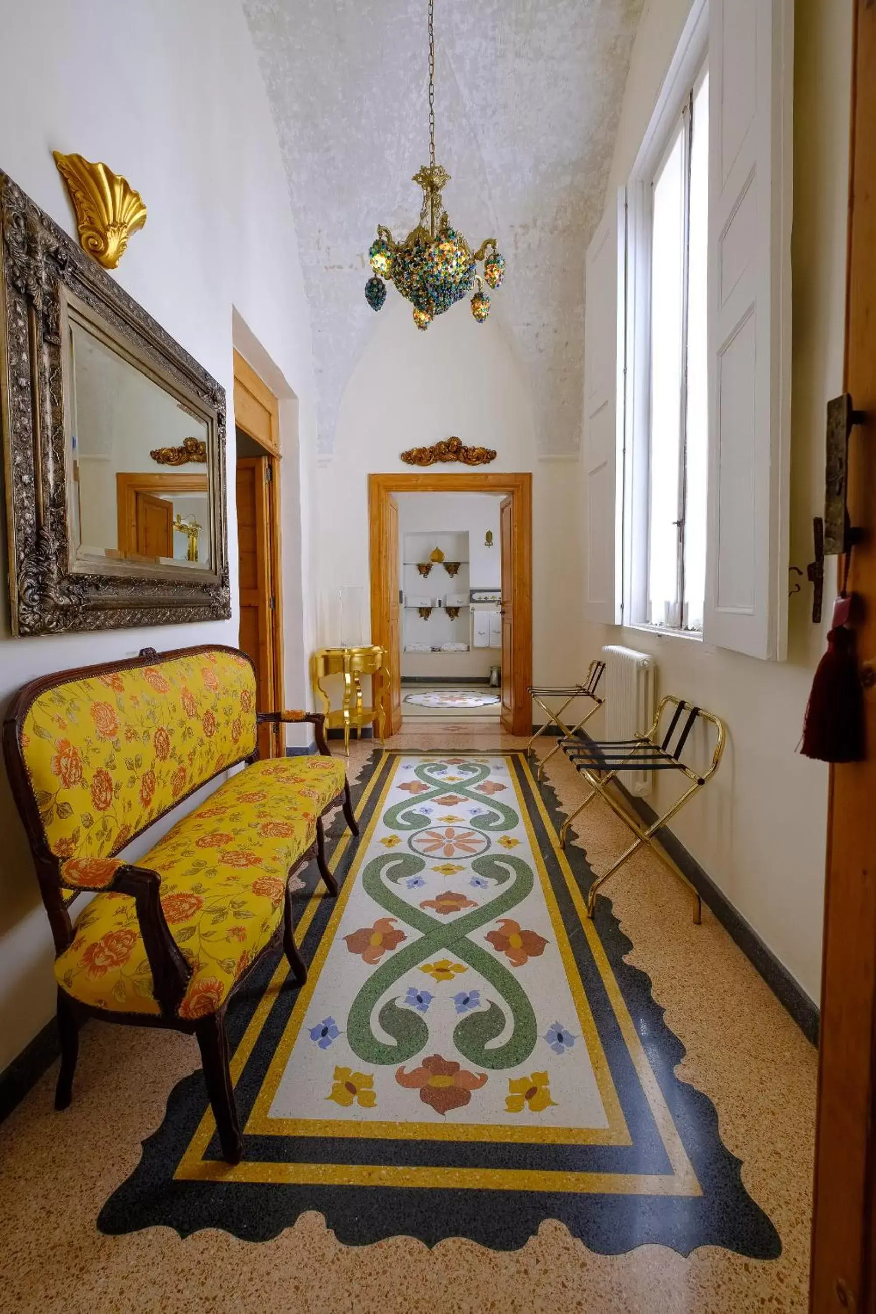 Facade/entrance, Seating Area in Palazzo Gallo Resort