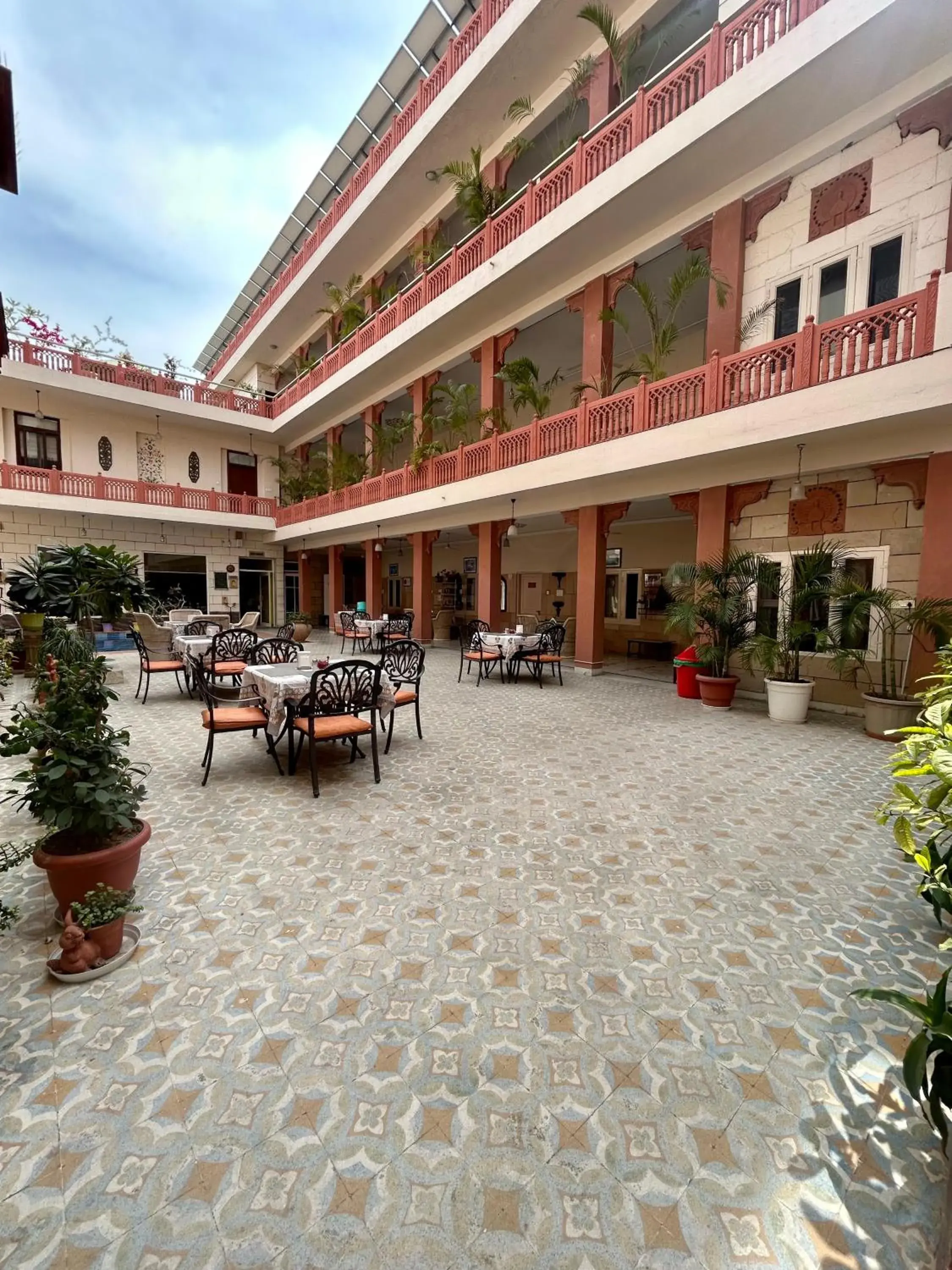 Property building, Restaurant/Places to Eat in Suryaa Villa Jaipur - A Boutique Heritage Haveli