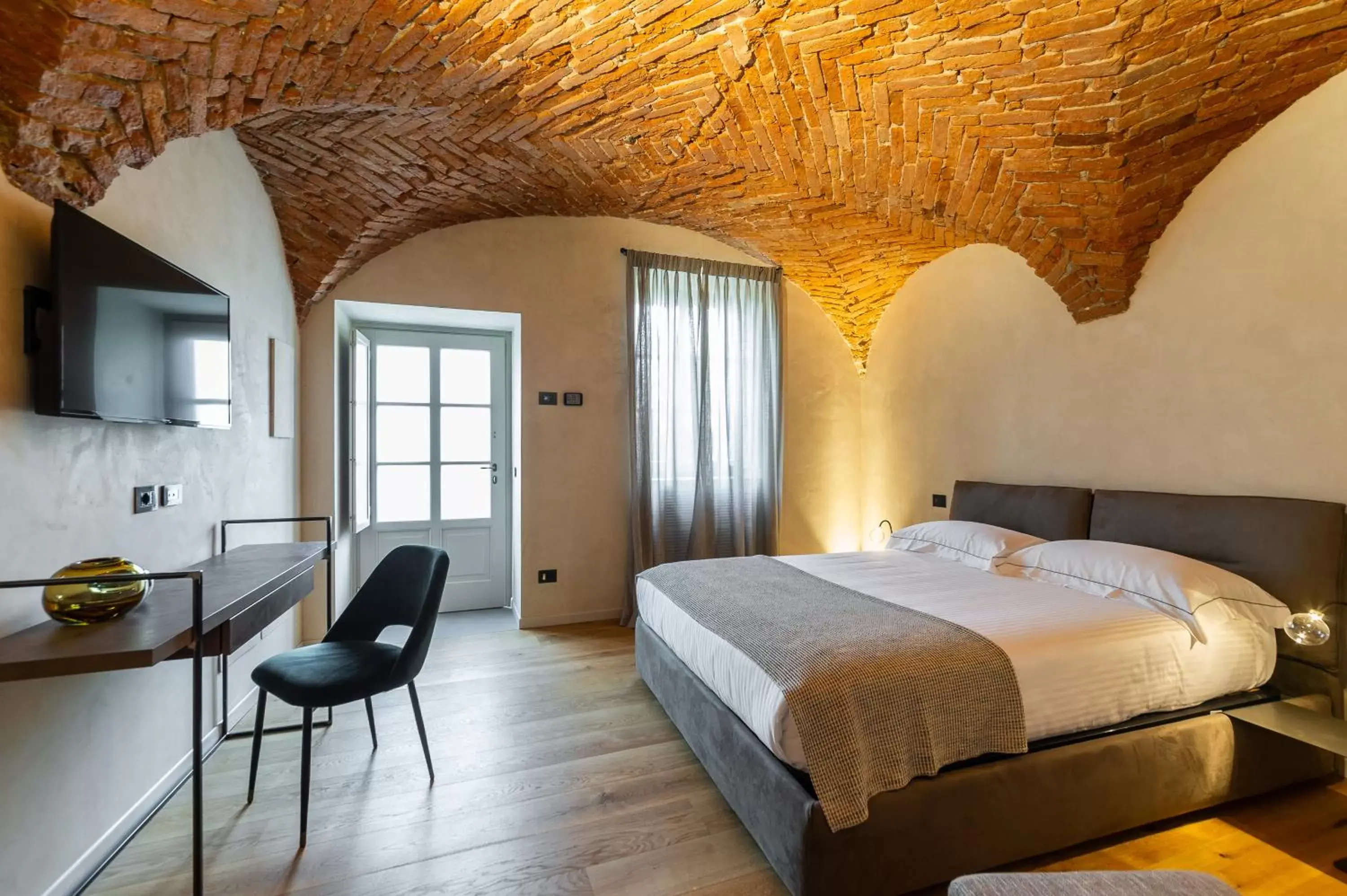 Bedroom, Bed in Relais San Vigilio al Castello