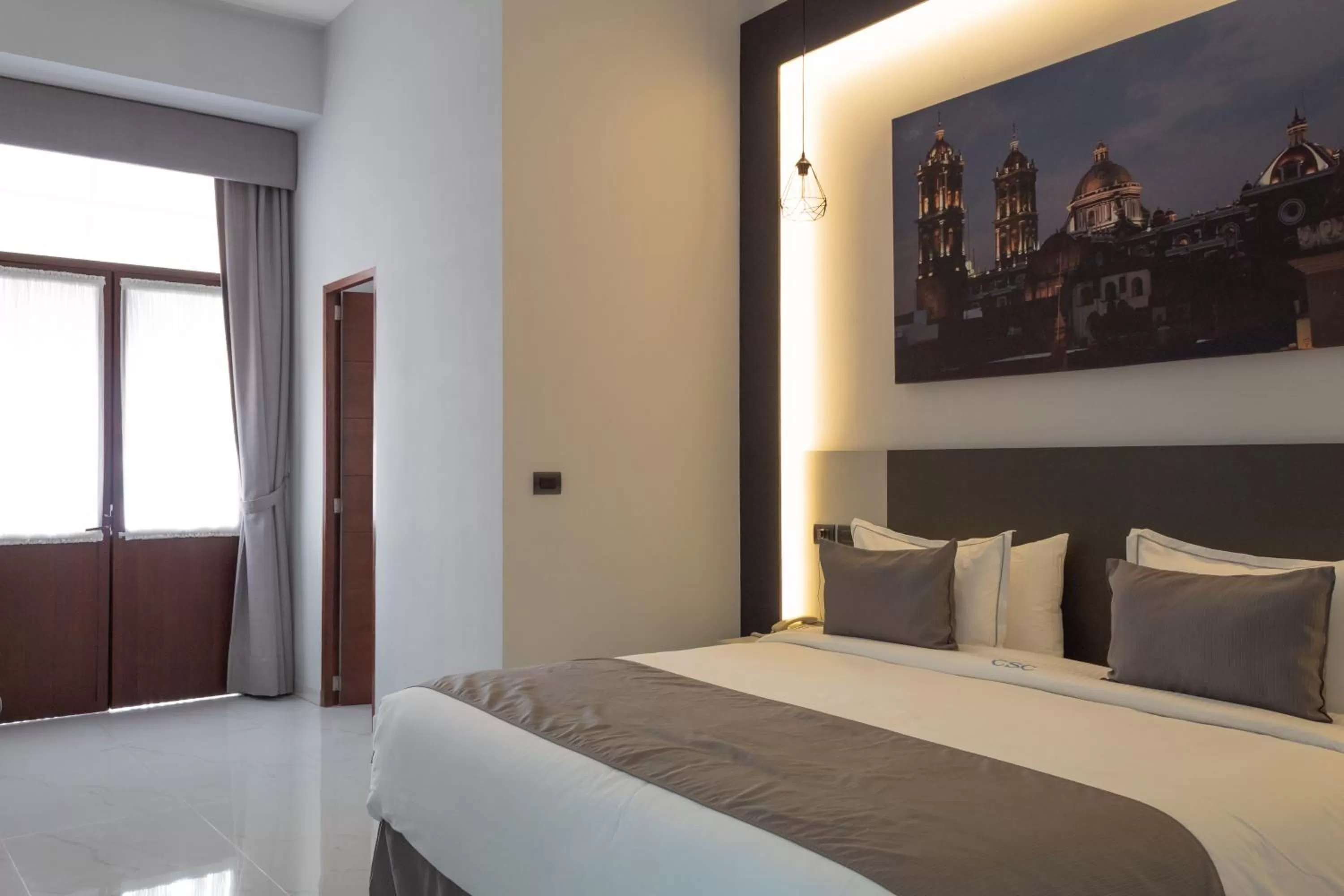 Bed in Hotel Boutique Casona de Santa Clara