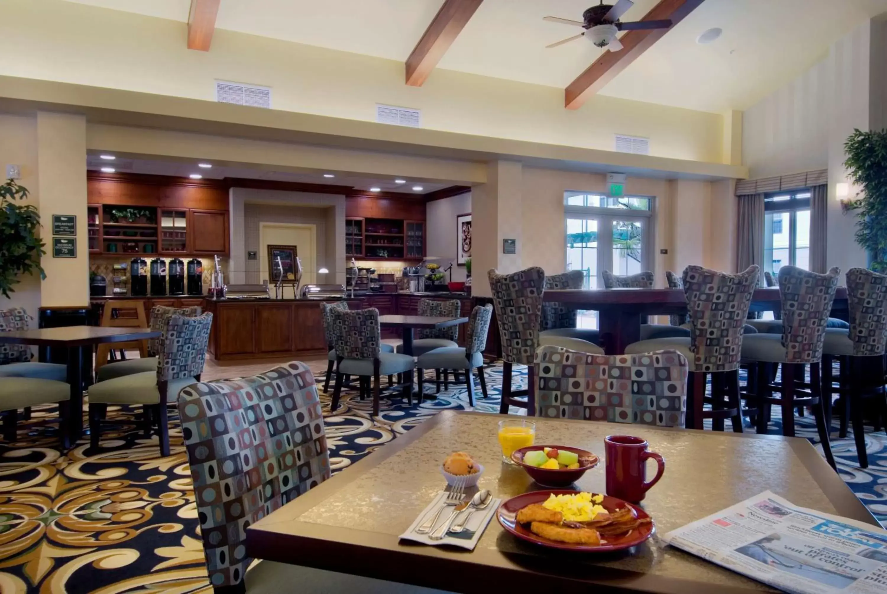Dining area, Restaurant/Places to Eat in Homewood Suites by Hilton Sacramento Airport-Natomas