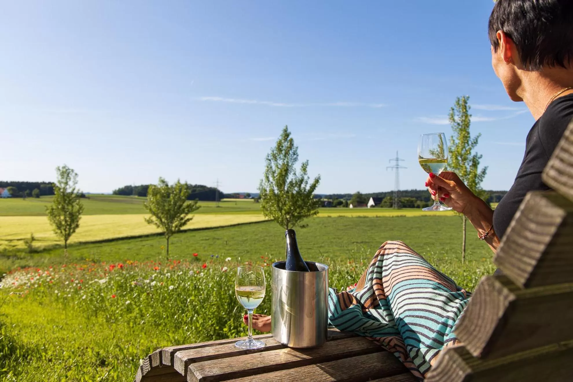 Garden in Hotel-Landgasthof KREUZ