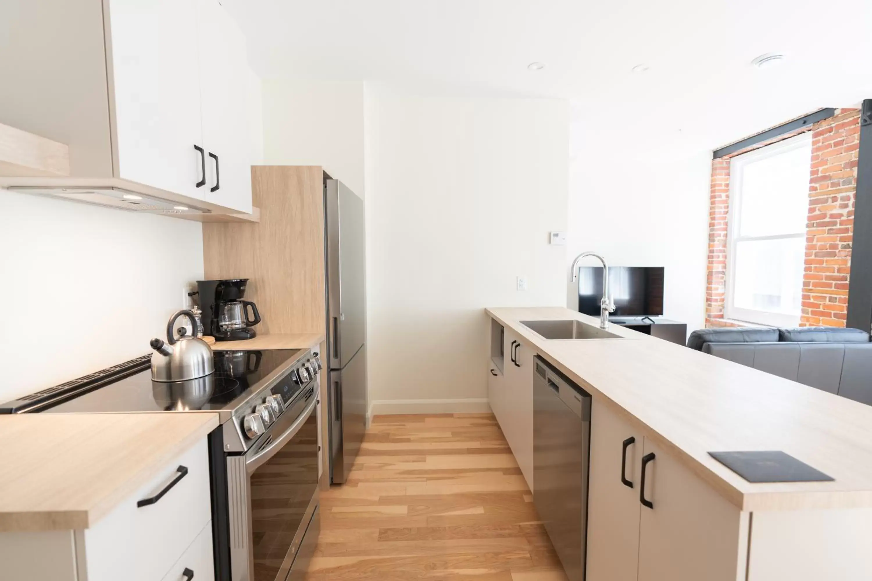 Kitchen/Kitchenette in Les Lofts de la Barricade - Par les Lofts Vieux-Québec