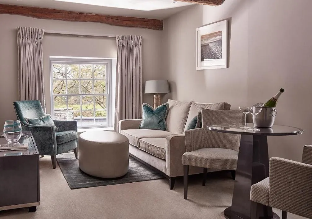 Seating area in The Samling Hotel